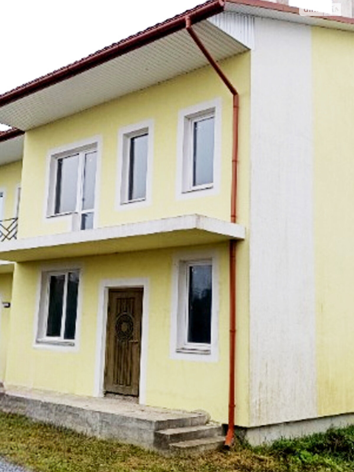 двухэтажный дом с балконом, 100 кв. м, кирпич. Продажа в Пасеки-Зубрицкие фото 1