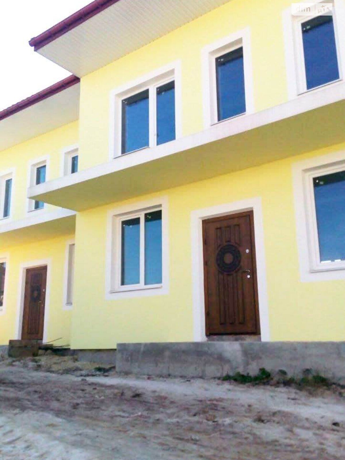 двухэтажный дом с балконом, 100 кв. м, кирпич. Продажа в Пасеки-Зубрицкие фото 1