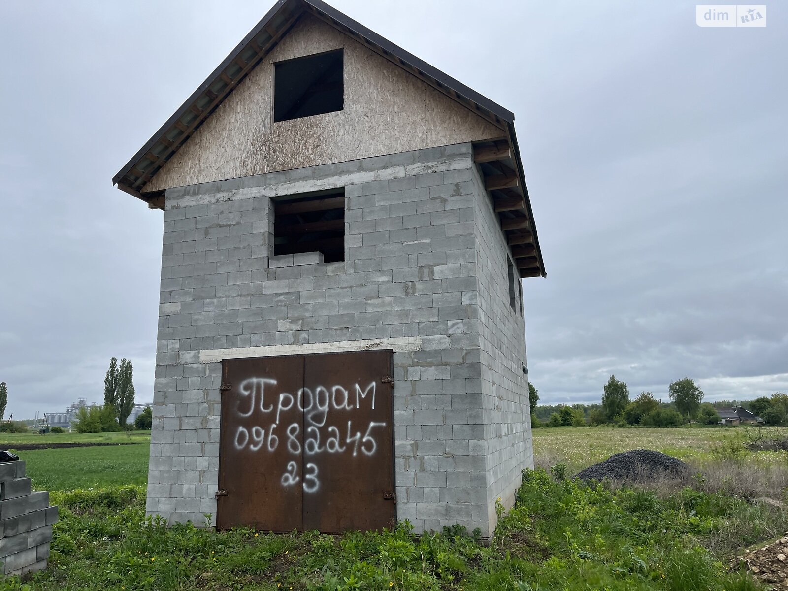 двоповерховий будинок з балконом, 85 кв. м, газобетон. Продаж у Пашківцях фото 1 двоповерховий будинок з балконом, 85 кв. м, газобетон. Продаж у Пашківцях фото 1