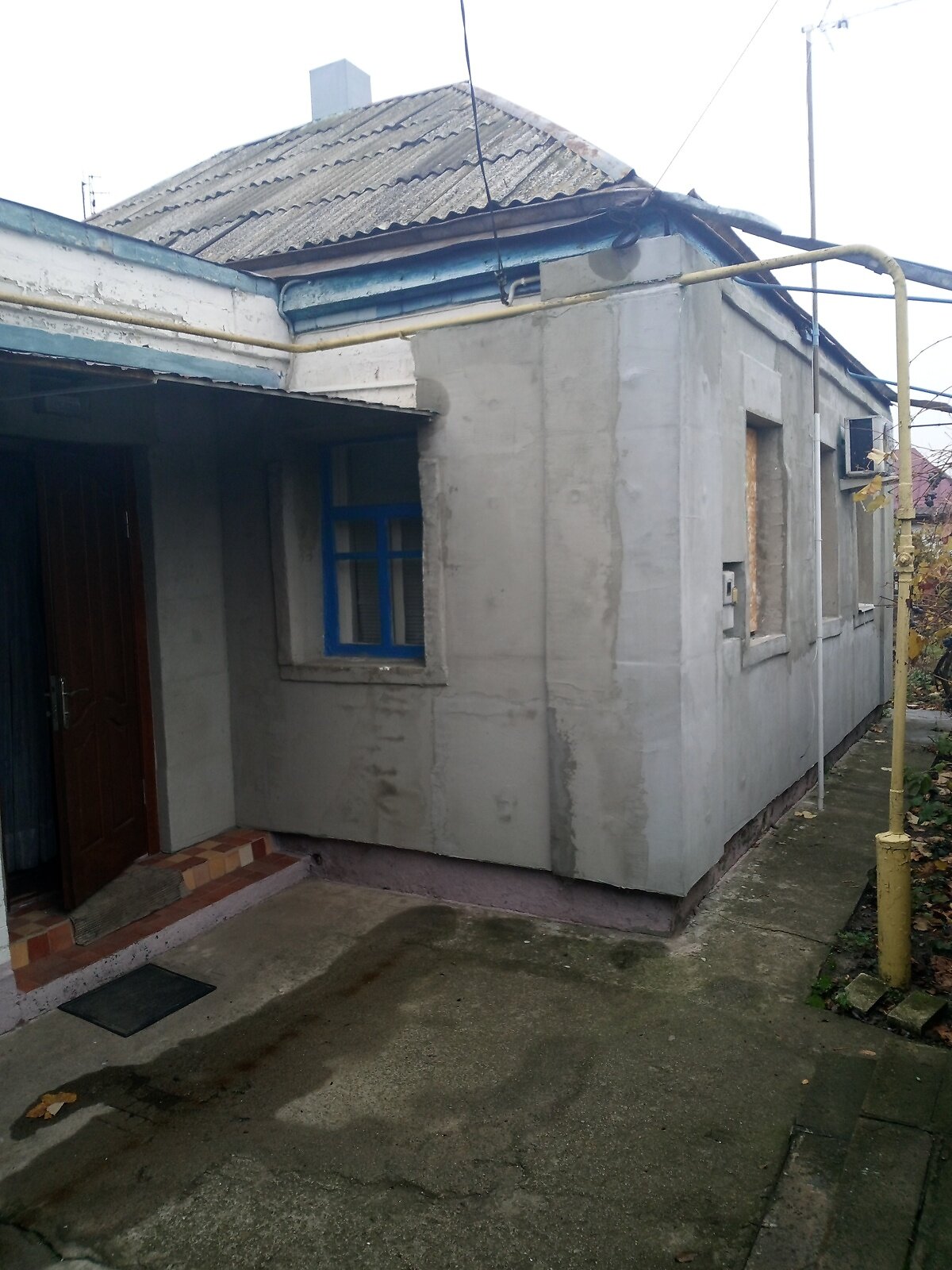 одноповерховий будинок з верандою, 49.4 кв. м, цегла саманна. Продаж в Павлограде, район Павлоград фото 1