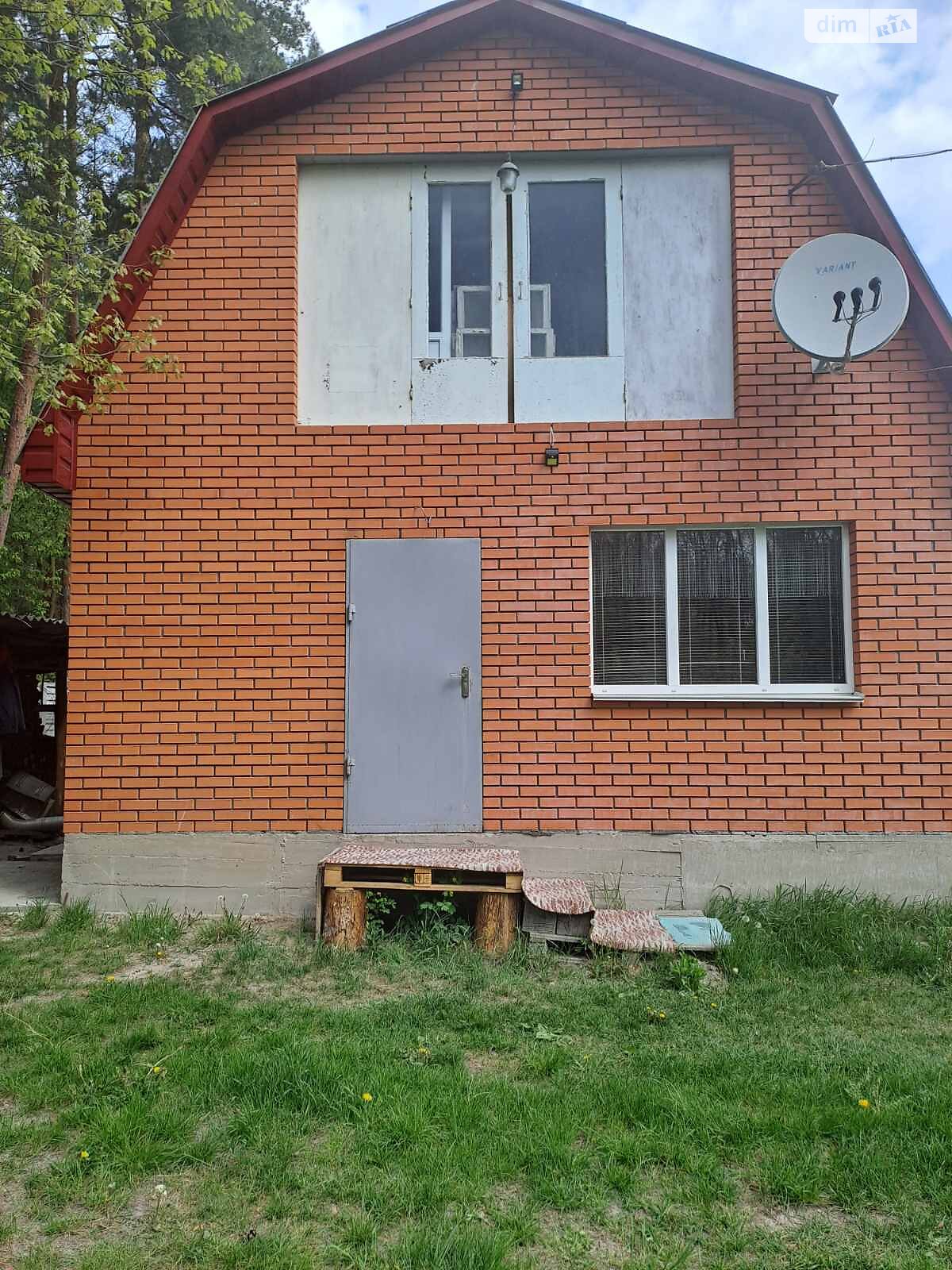 одноповерховий будинок з верандою, 44.6 кв. м, цегла. Продаж у Павлівці фото 1 одноповерховий будинок з верандою, 44.6 кв. м, цегла. Продаж у Павлівці фото 1