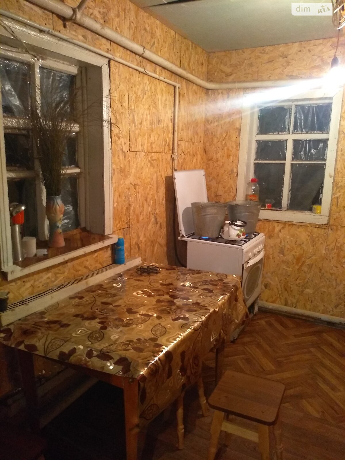 одноповерховий будинок з верандою, 100 кв. м, дерево та цегла. Продаж у Паволочі фото 1