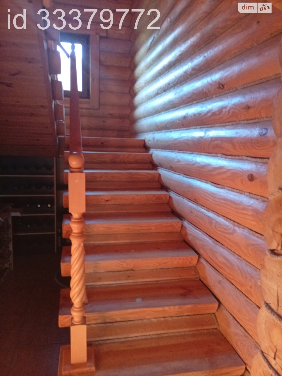 двоповерховий будинок з опаленням, 160 кв. м, зруб. Продаж у Пекарях фото 1