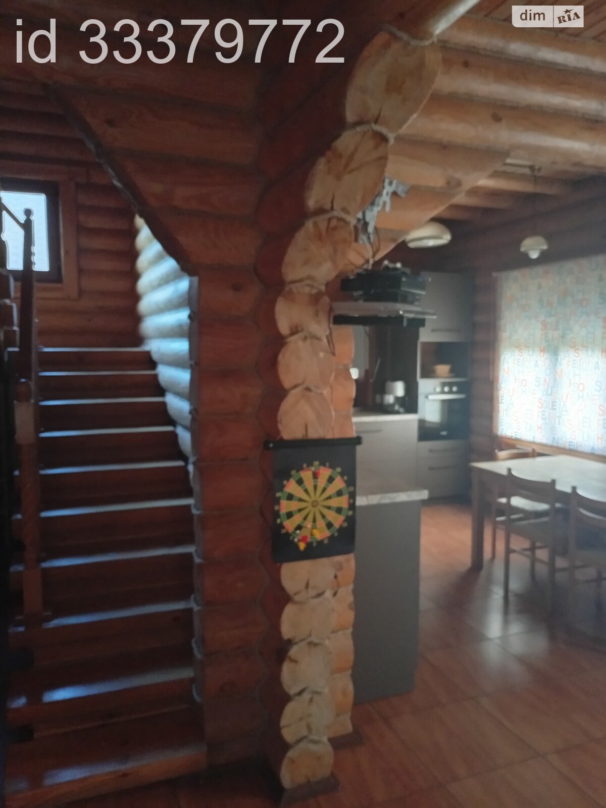 двоповерховий будинок з опаленням, 160 кв. м, зруб. Продаж у Пекарях фото 1