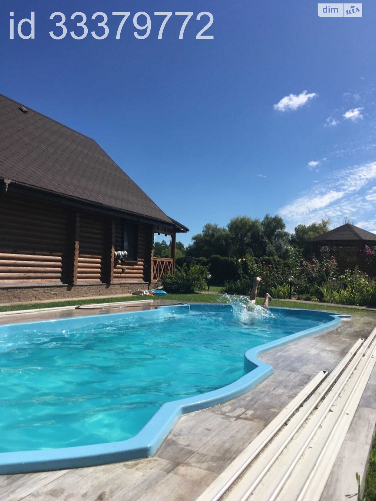 двоповерховий будинок з опаленням, 160 кв. м, зруб. Продаж у Пекарях фото 1