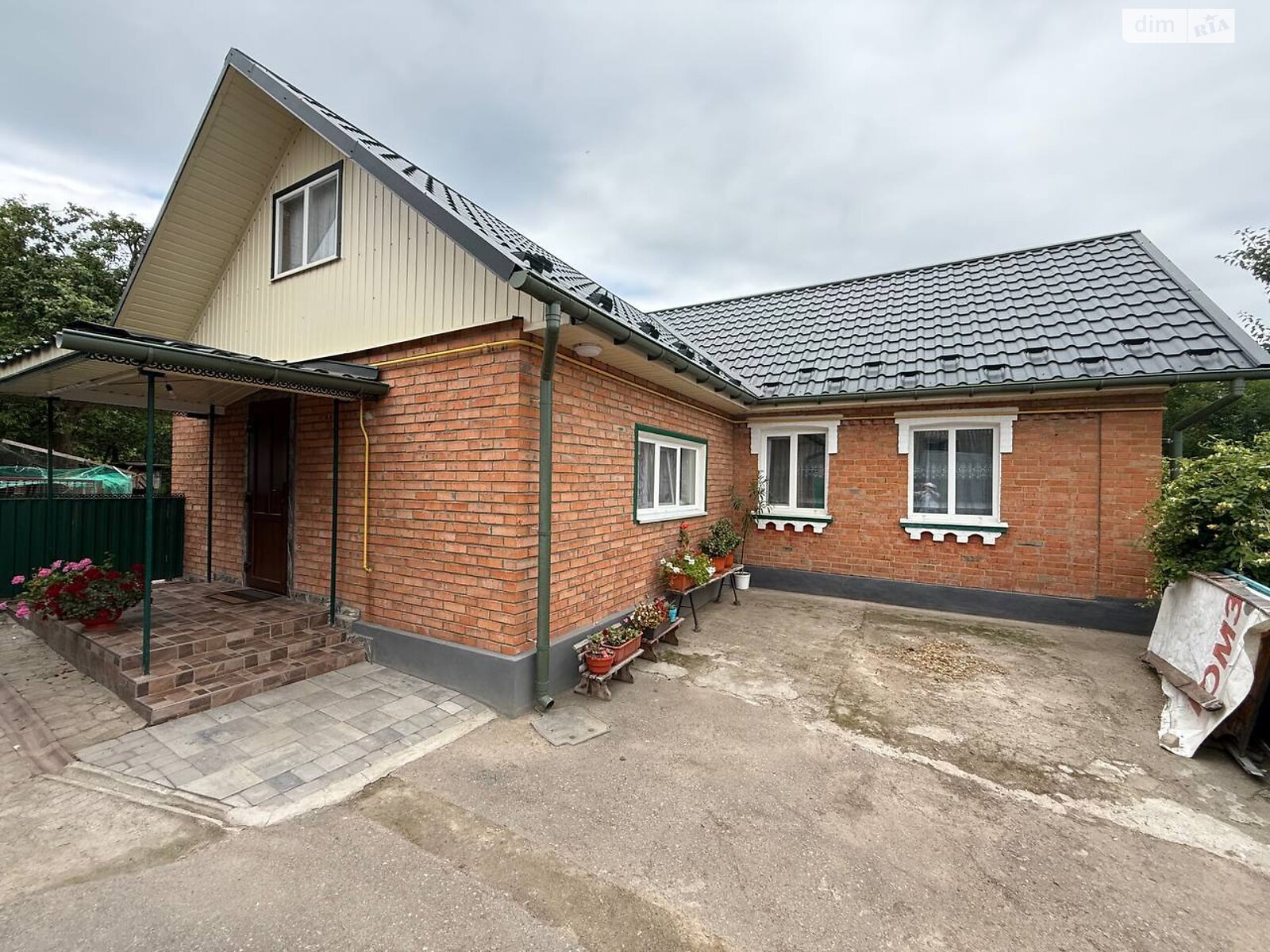 одноповерховий будинок з верандою, 80 кв. м, цегла. Продаж у Пеньківці фото 1 одноповерховий будинок з верандою, 80 кв. м, цегла. Продаж у Пеньківці фото 1