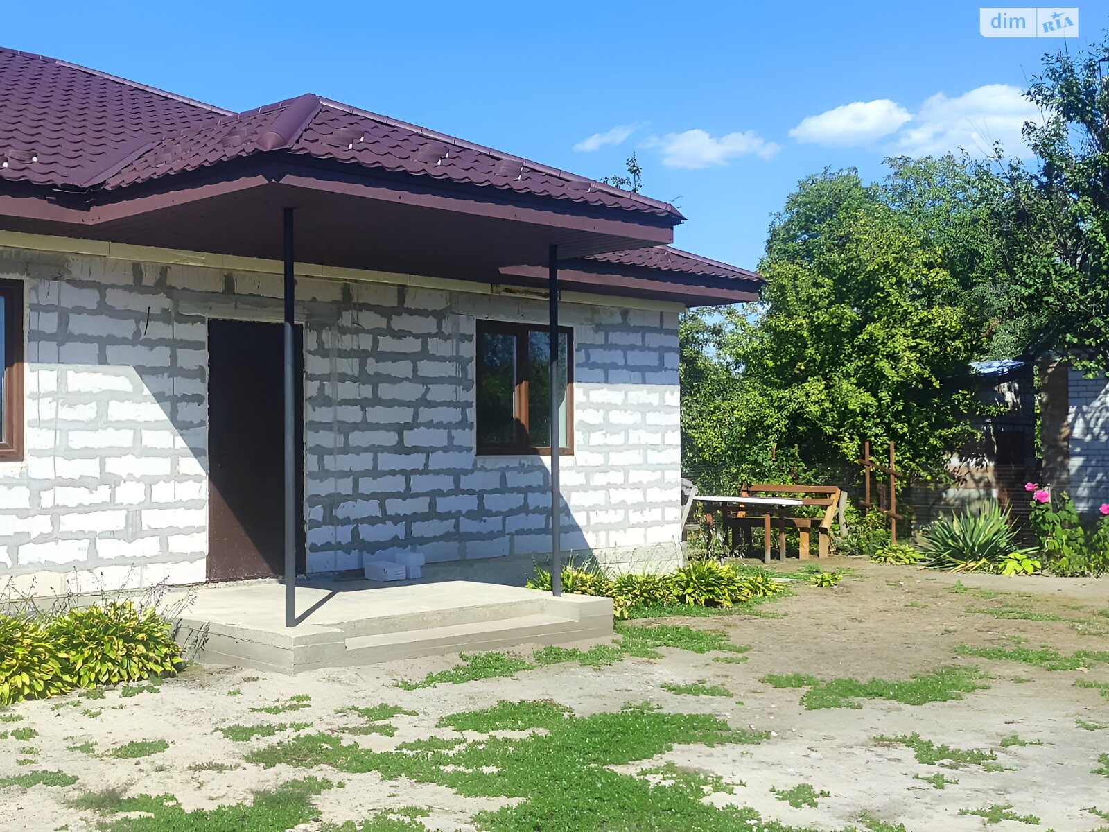 одноповерховий будинок з верандою, 100 кв. м, піноблок. Продаж у Піщаній фото 1 одноповерховий будинок з верандою, 100 кв. м, піноблок. Продаж у Піщаній фото 1