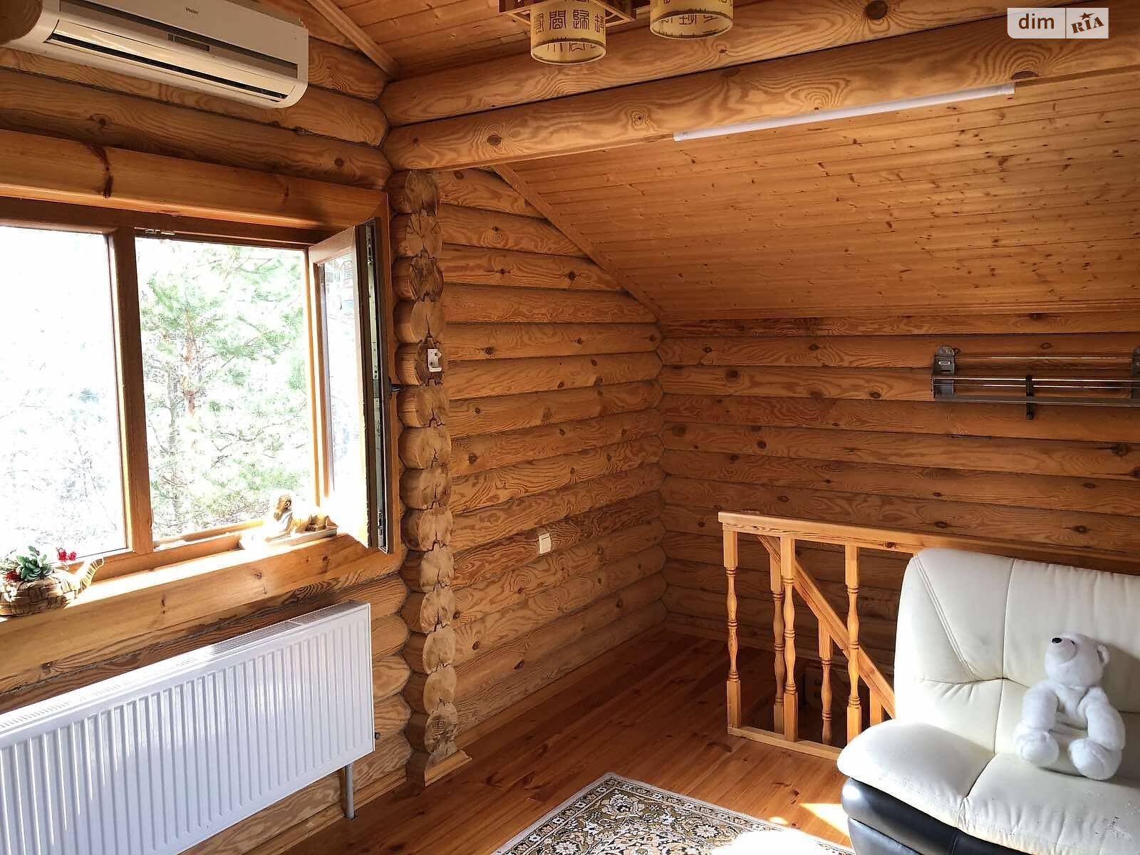 одноповерховий будинок з балконом, 120 кв. м, зруб. Продаж у Піщанці фото 1 одноповерховий будинок з балконом, 120 кв. м, зруб. Продаж у Піщанці фото 1