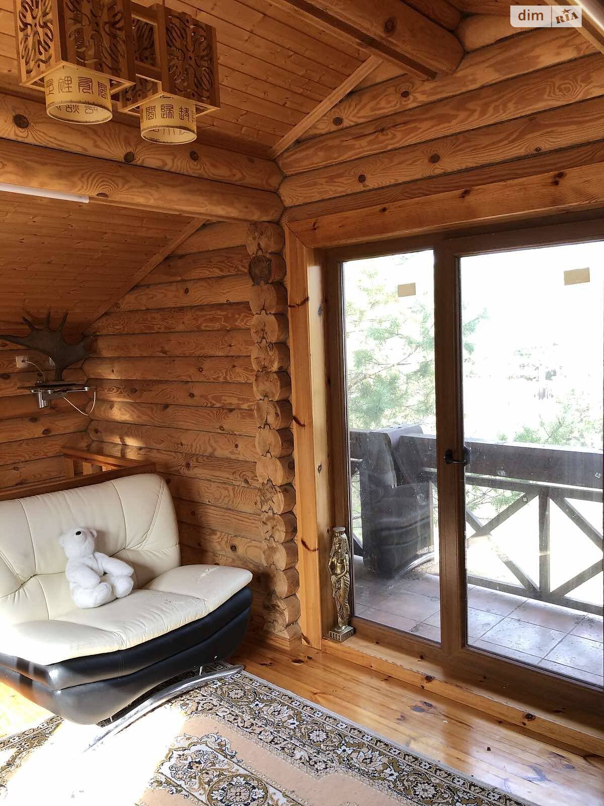 одноповерховий будинок з балконом, 120 кв. м, зруб. Продаж у Піщанці фото 1 одноповерховий будинок з балконом, 120 кв. м, зруб. Продаж у Піщанці фото 1