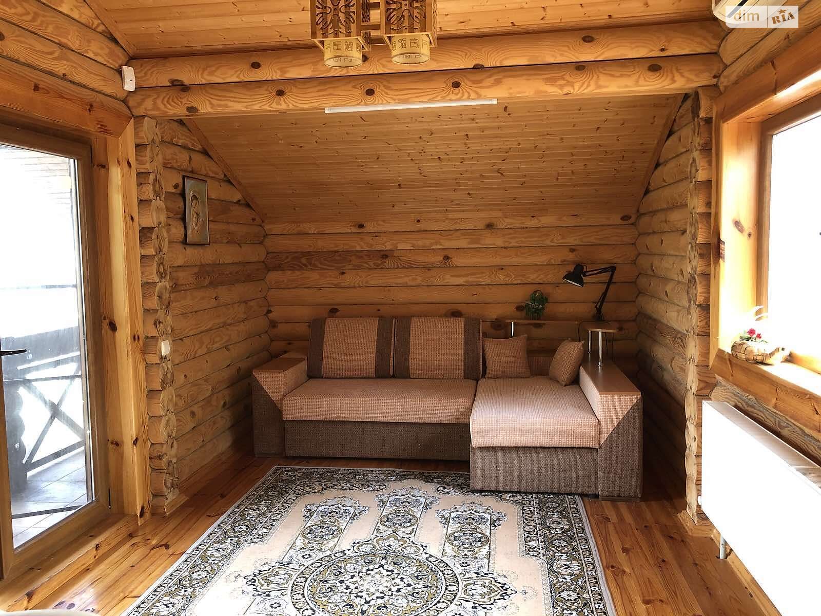 одноповерховий будинок з балконом, 120 кв. м, зруб. Продаж у Піщанці фото 1 одноповерховий будинок з балконом, 120 кв. м, зруб. Продаж у Піщанці фото 1