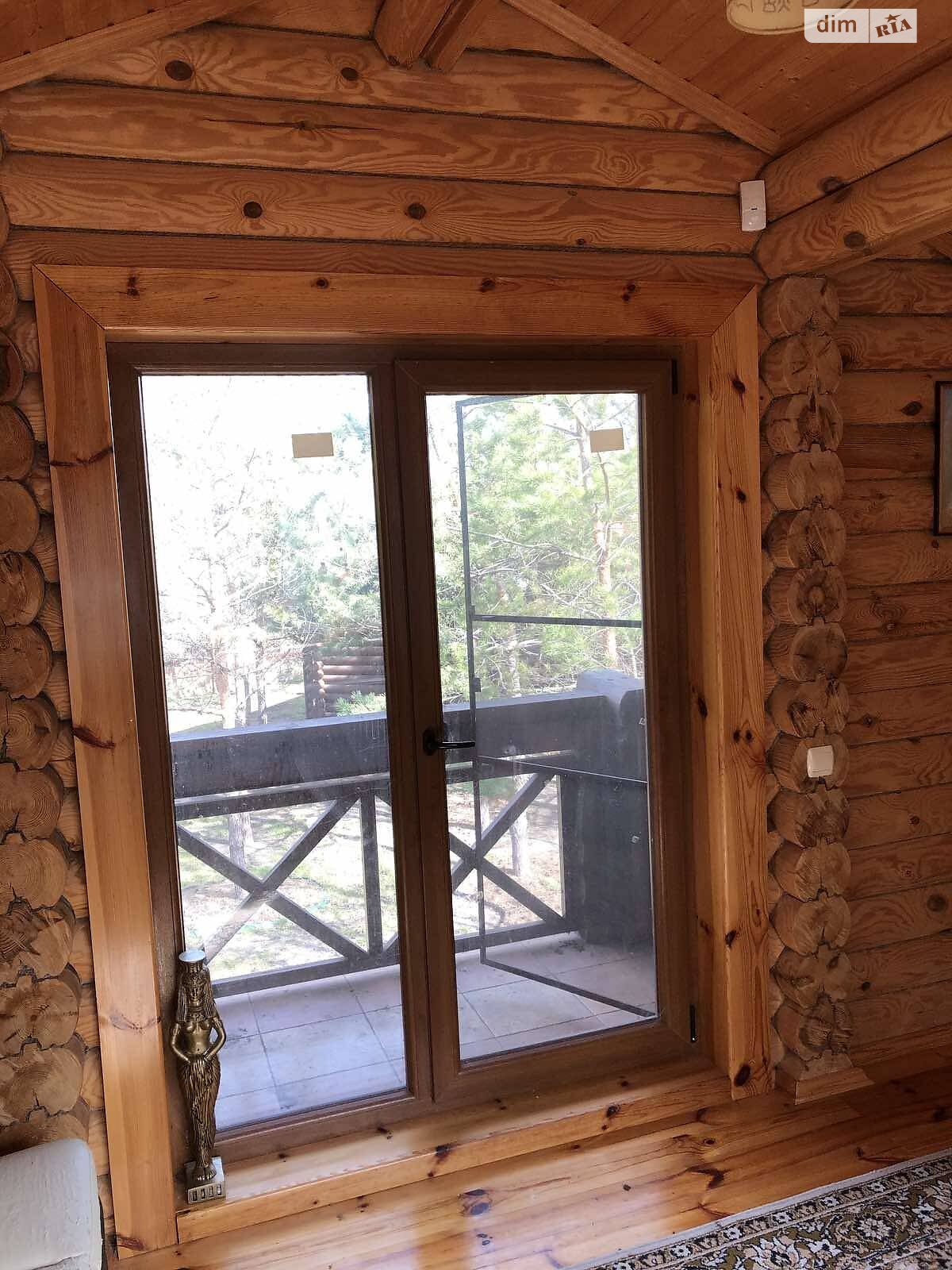 одноповерховий будинок з балконом, 120 кв. м, зруб. Продаж у Піщанці фото 1 одноповерховий будинок з балконом, 120 кв. м, зруб. Продаж у Піщанці фото 1