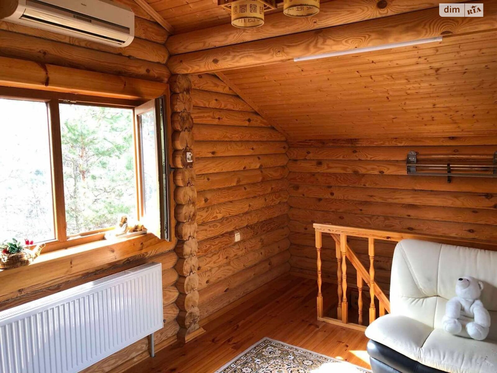 одноповерховий будинок з верандою, 79.1 кв. м, зруб. Продаж у Піщанці фото 1 одноповерховий будинок з верандою, 79.1 кв. м, зруб. Продаж у Піщанці фото 1