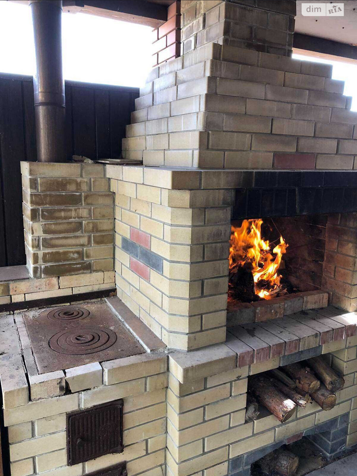 одноэтажный дом с балконом, 79.1 кв. м, дерево и кирпич. Продажа в Песчанке фото 1 одноэтажный дом с балконом, 79.1 кв. м, дерево и кирпич. Продажа в Песчанке фото 1