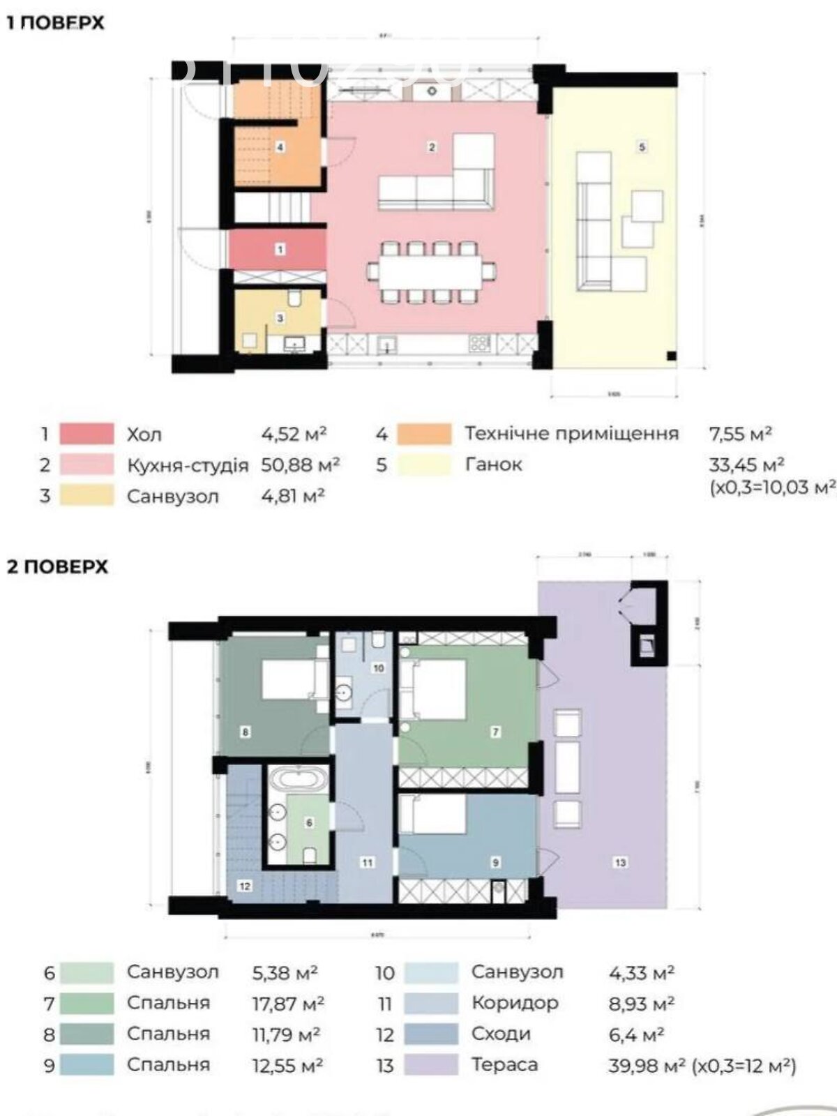 двоповерховий будинок з балконом, 166.3 кв. м, моноліт. Продаж у Піщанці фото 1 двоповерховий будинок з балконом, 166.3 кв. м, моноліт. Продаж у Піщанці фото 1