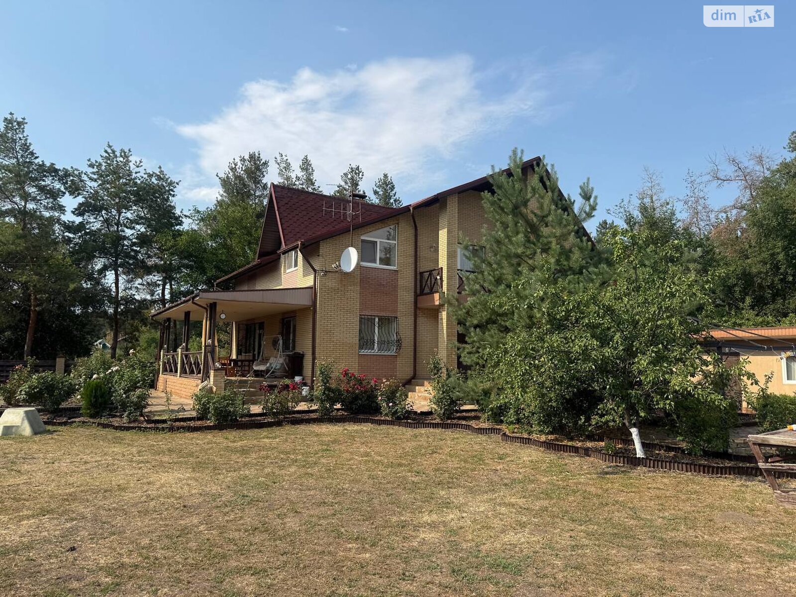 двухэтажный дом с верандой, 223 кв. м, кирпич. Продажа в Песчанке фото 1 двухэтажный дом с верандой, 223 кв. м, кирпич. Продажа в Песчанке фото 1