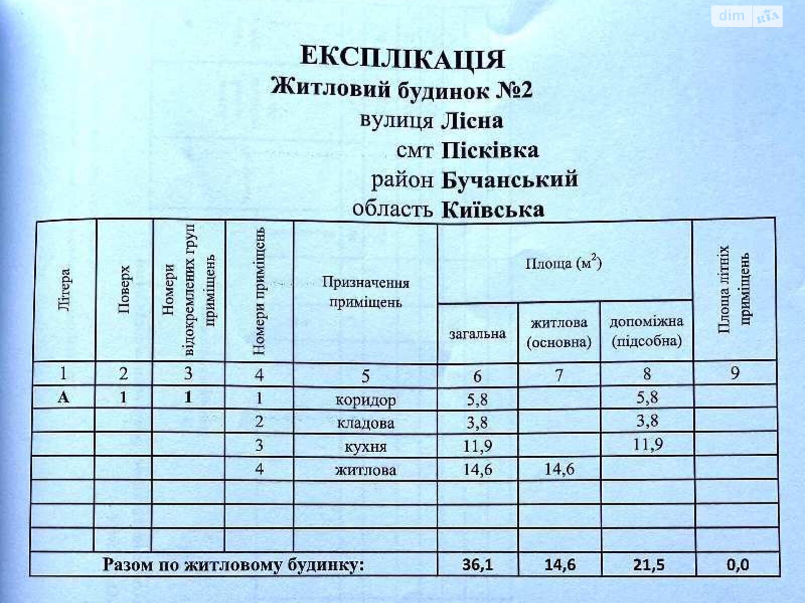 одноповерховий будинок, 31.6 кв. м, дерево та цегла. Продаж у Пісківці фото 1 одноповерховий будинок, 31.6 кв. м, дерево та цегла. Продаж у Пісківці фото 1
