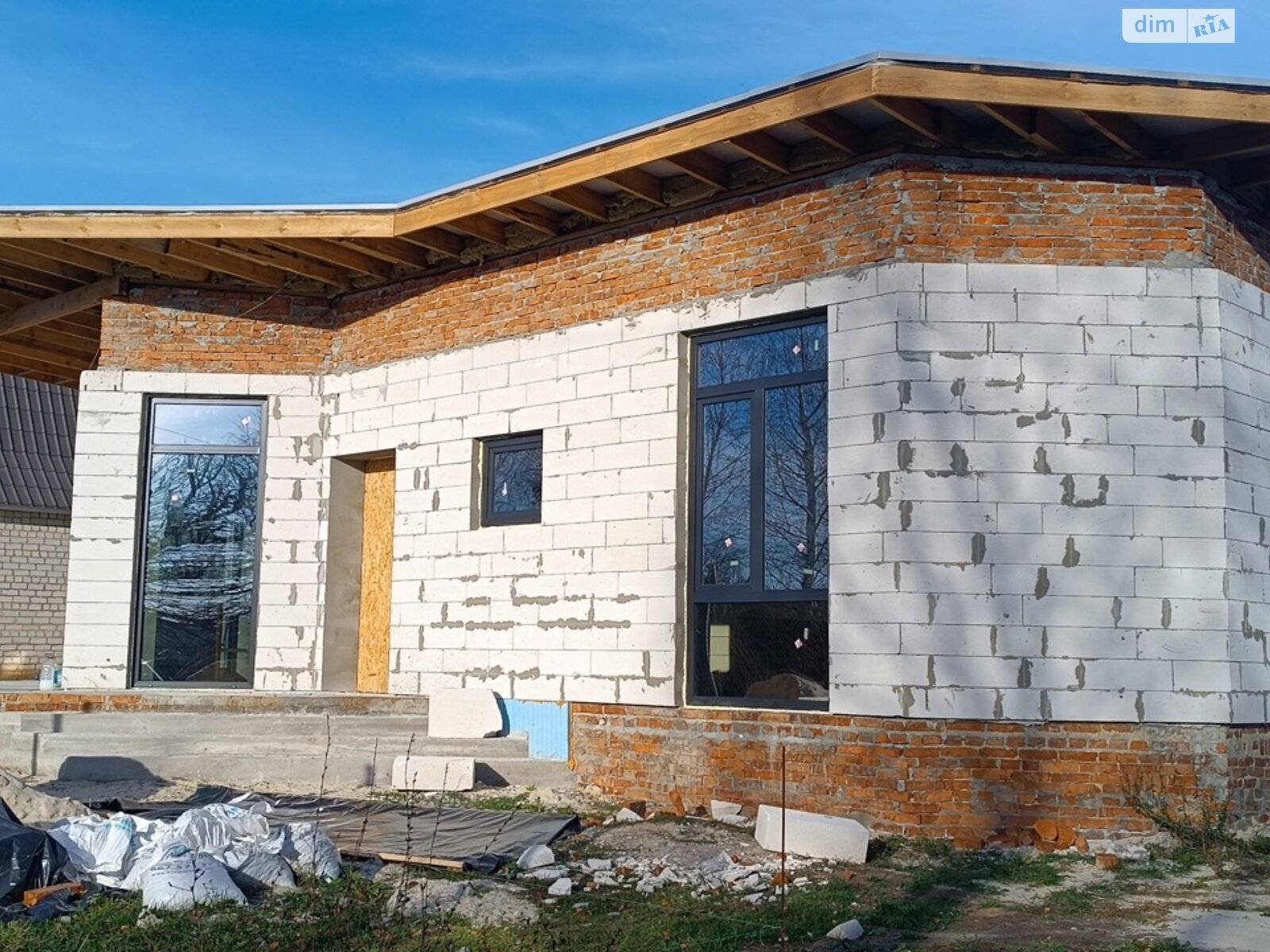 одноповерховий будинок з опаленням, 92.5 кв. м, цегла. Продаж у Пісочині фото 1 одноповерховий будинок з опаленням, 92.5 кв. м, цегла. Продаж у Пісочині фото 1