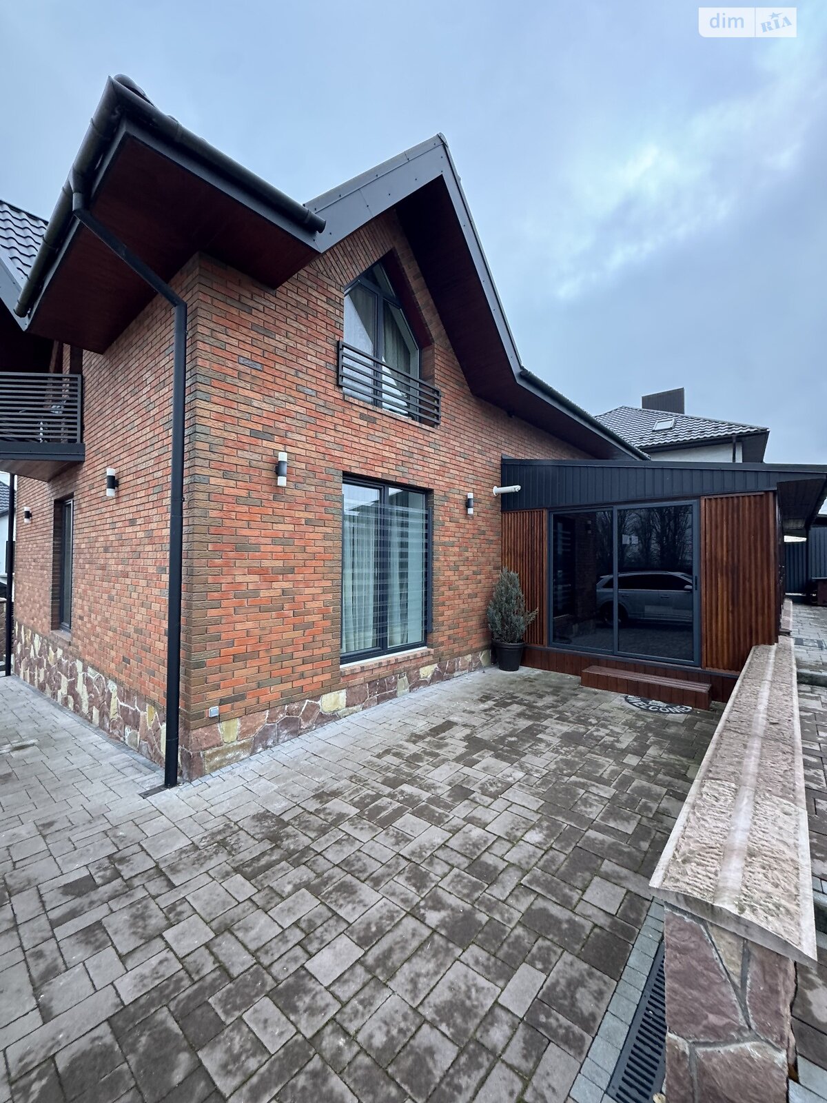 двоповерховий будинок з гаражем, 180 кв. м, кирпич. Продаж у Петрикові фото 1 двоповерховий будинок з гаражем, 180 кв. м, кирпич. Продаж у Петрикові фото 1