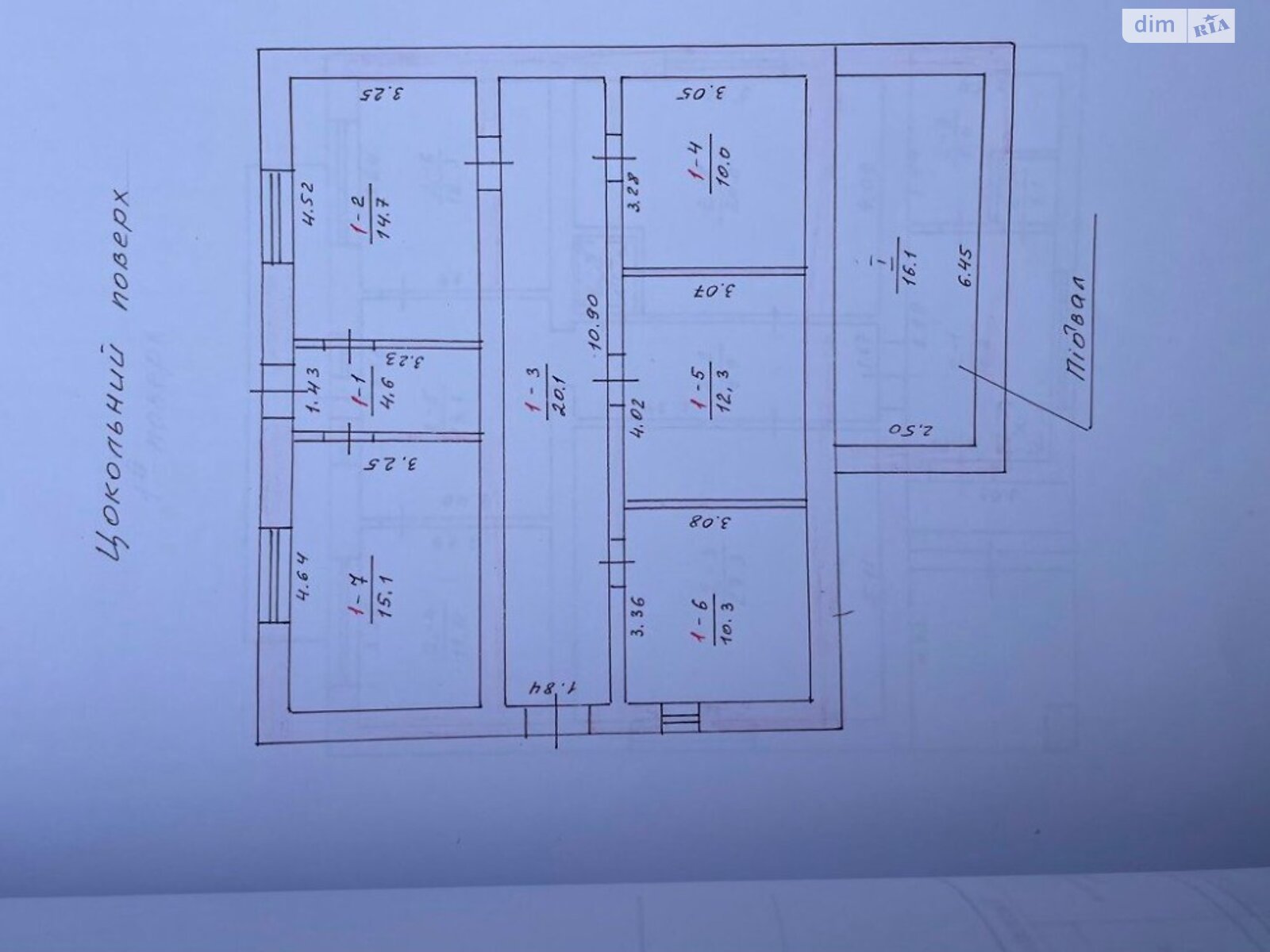 трехэтажный дом с гаражом, 213 кв. м, кирпич. Продажа в Петрикове фото 1