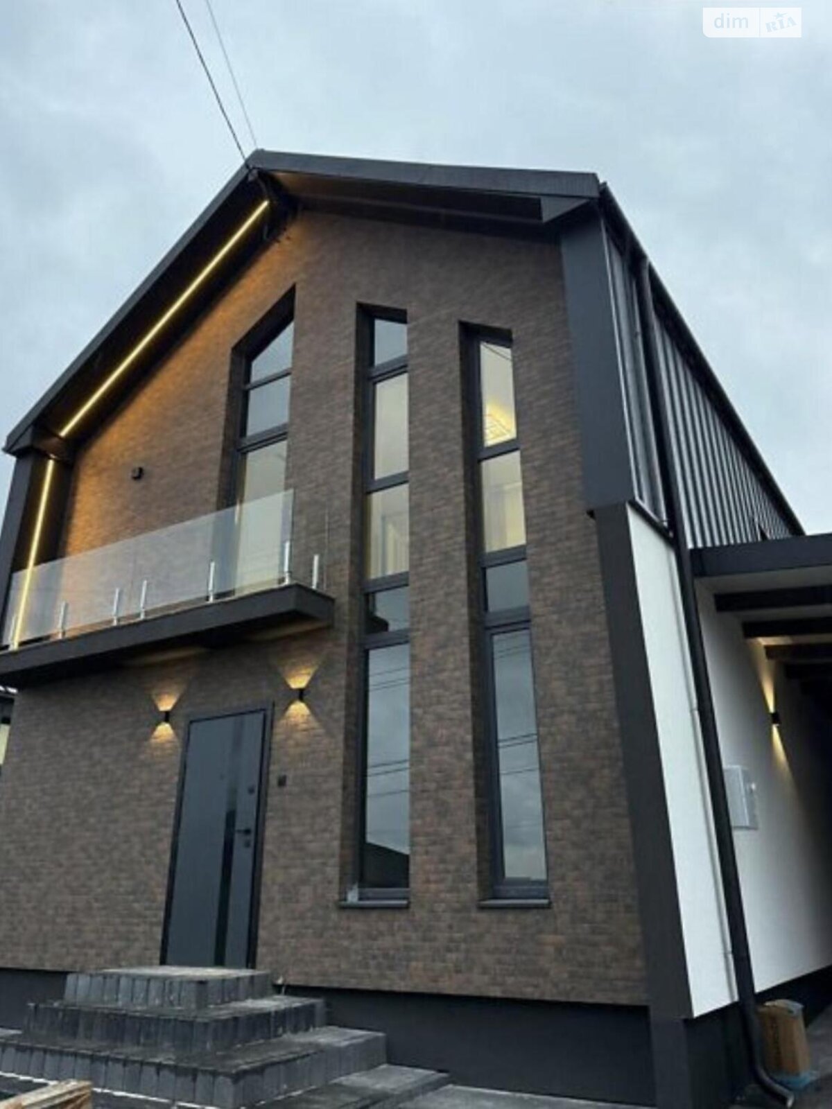 двоповерховий будинок, 120 кв. м, кирпич. Продаж у Петрикові фото 1