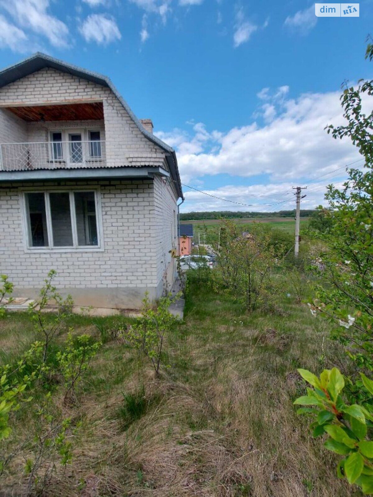 двухэтажный дом с балконом, 67.5 кв. м, кирпич. Продажа в Петрикове фото 1 двухэтажный дом с балконом, 67.5 кв. м, кирпич. Продажа в Петрикове фото 1