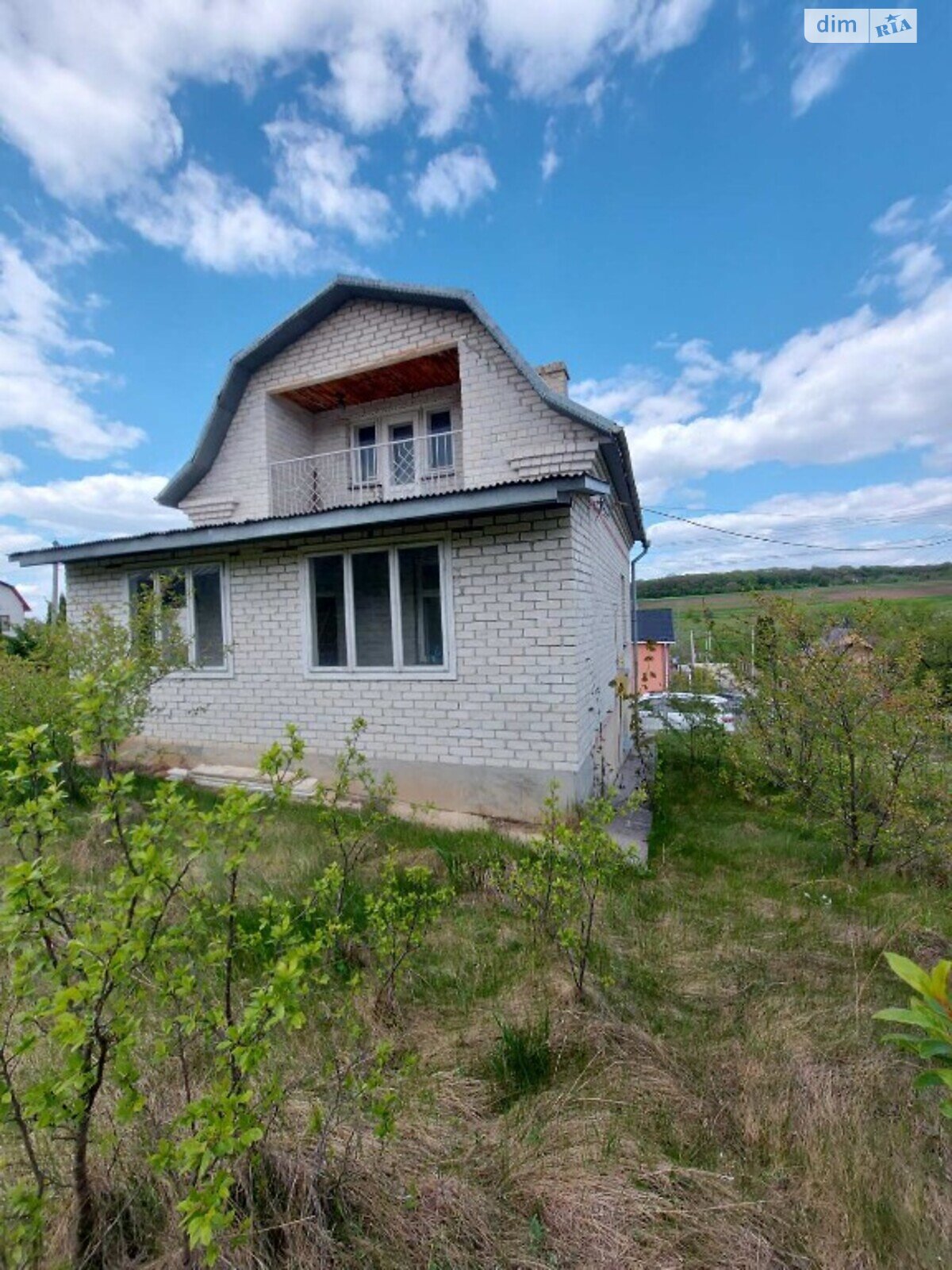 двухэтажный дом с балконом, 67.5 кв. м, кирпич. Продажа в Петрикове фото 1 двухэтажный дом с балконом, 67.5 кв. м, кирпич. Продажа в Петрикове фото 1