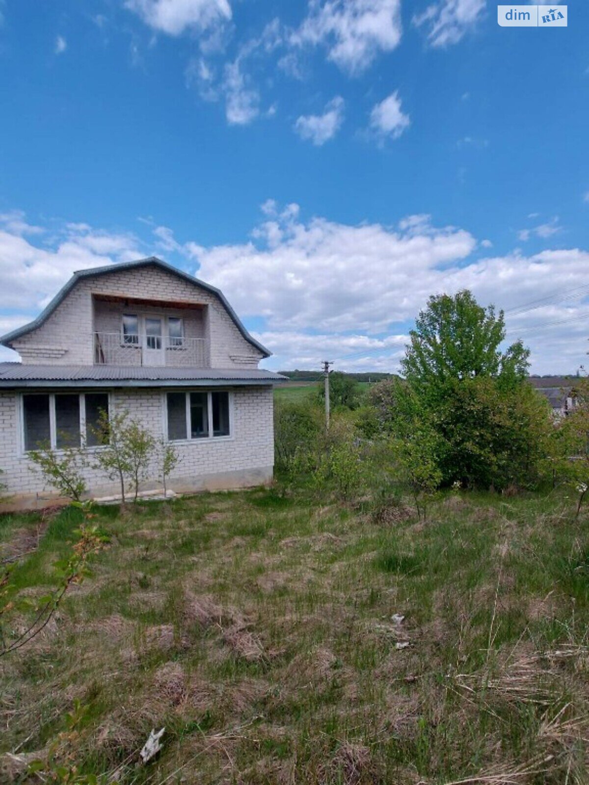 двухэтажный дом с балконом, 67.5 кв. м, кирпич. Продажа в Петрикове фото 1 двухэтажный дом с балконом, 67.5 кв. м, кирпич. Продажа в Петрикове фото 1