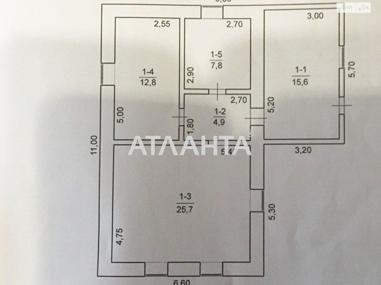 одноэтажный дом, 66.8 кв. м, ракушечник (ракушняк). Продажа в Петродолинском фото 1