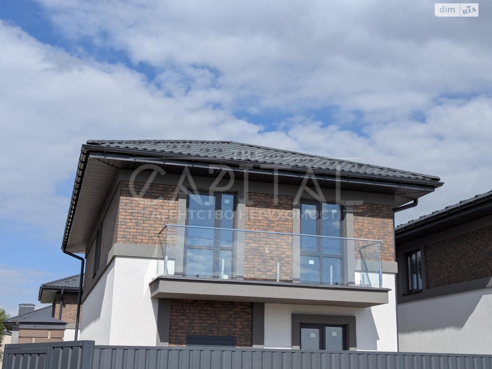 двоповерховий будинок з балконом, 120 кв. м, цегла. Продаж у Петропавлівській Борщагівці фото 1 двоповерховий будинок з балконом, 120 кв. м, цегла. Продаж у Петропавлівській Борщагівці фото 1