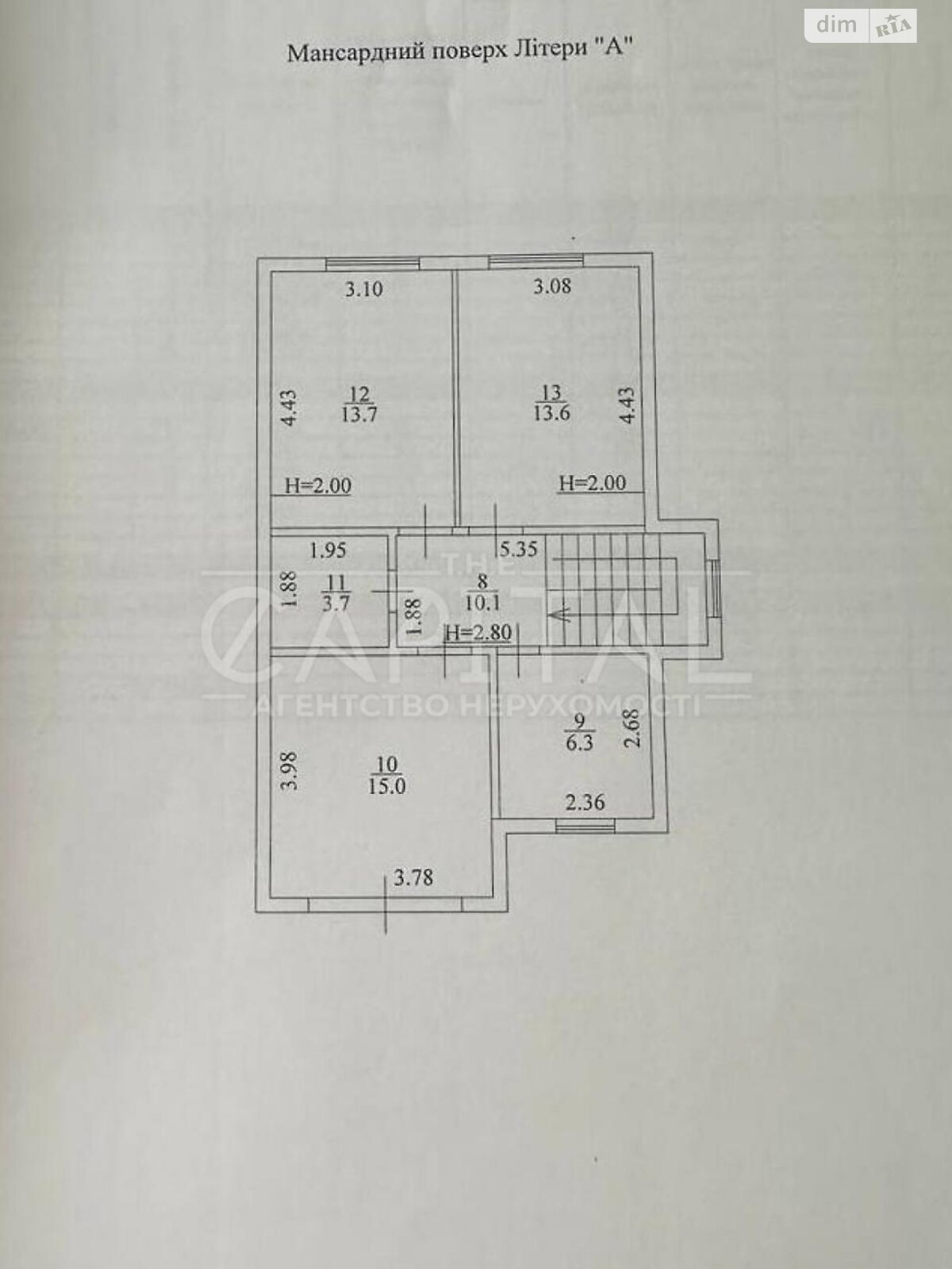 двоповерховий будинок, 128 кв. м, кирпич. Продаж у Петропавлівському фото 1