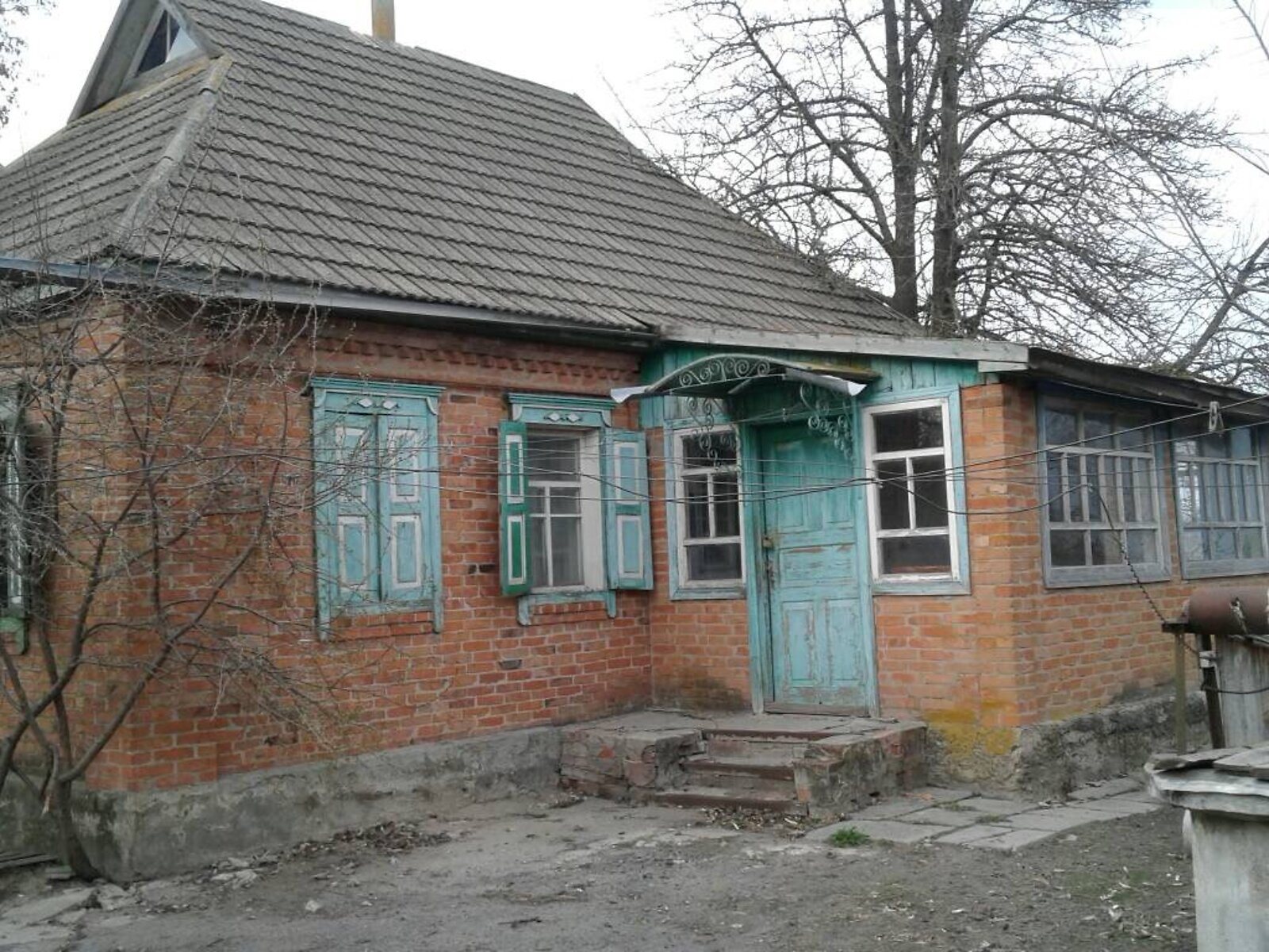 одноэтажный дом с верандой, 61.1 кв. м, кирпич. Продажа в Петровке-Роменской фото 1 одноэтажный дом с верандой, 61.1 кв. м, кирпич. Продажа в Петровке-Роменской фото 1