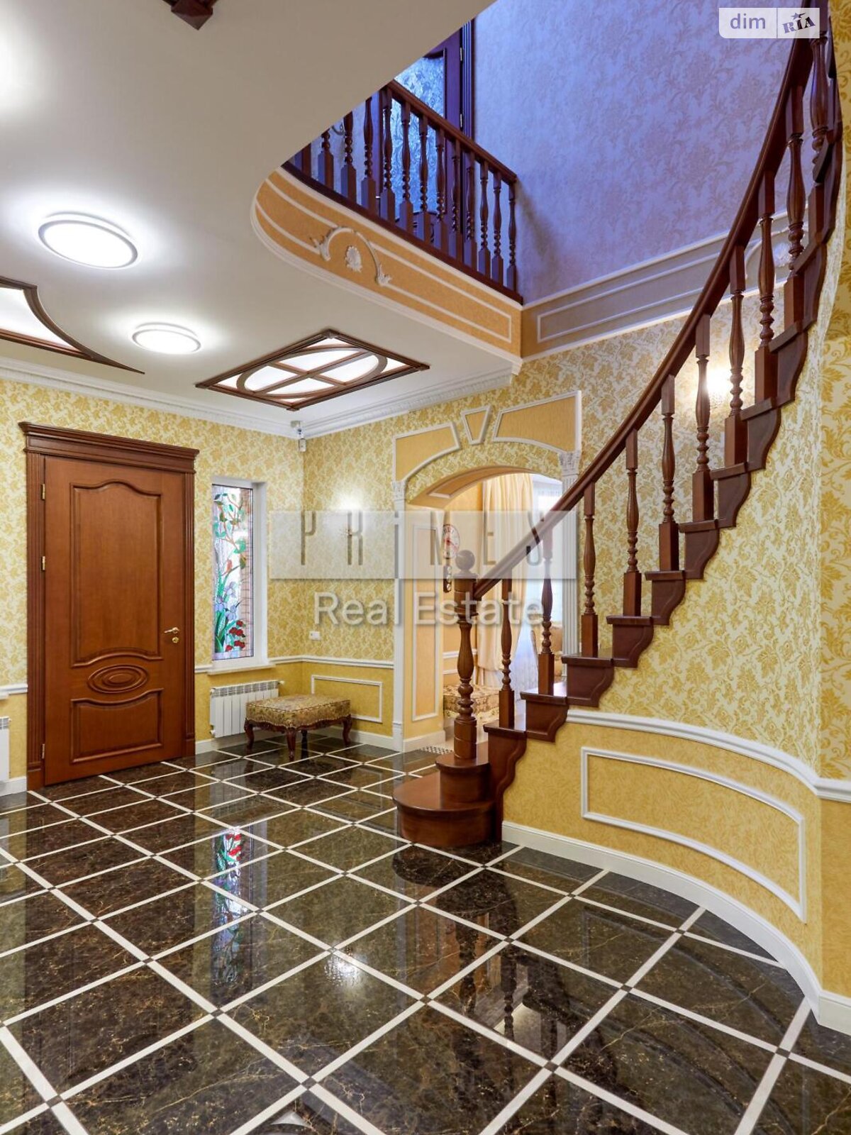 двухэтажный дом с верандой, 335.5 кв. м, кирпич. Продажа в Петрушках фото 1