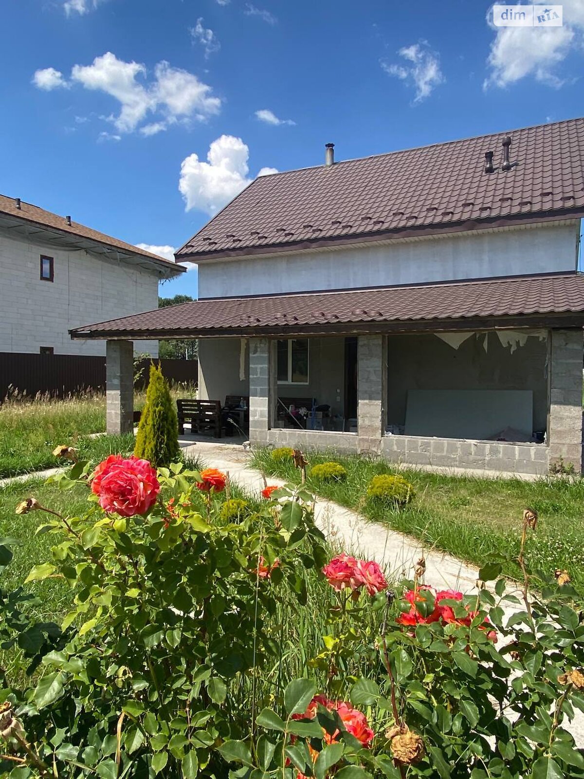 триповерховий будинок з верандою, 130.8 кв. м, цегла. Продаж у Петрушках фото 1 триповерховий будинок з верандою, 130.8 кв. м, цегла. Продаж у Петрушках фото 1