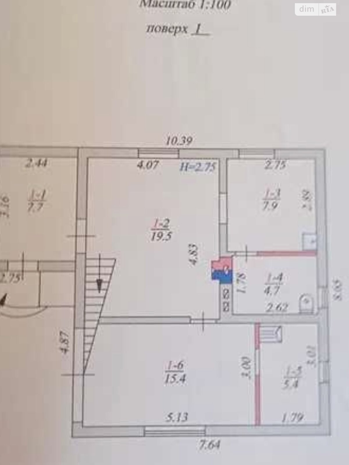 двоповерховий будинок з гаражем, 112.1 кв. м, газобетон. Продаж у Петрушках фото 1