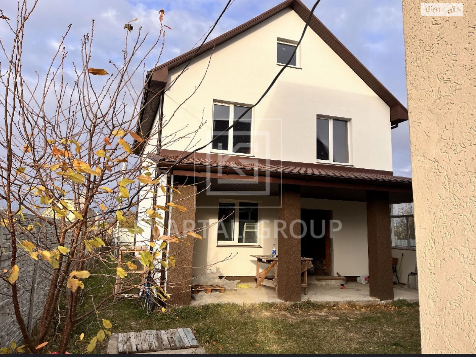 двухэтажный дом с балконом, 168.6 кв. м, кирпич. Продажа в Пилиповичах фото 1