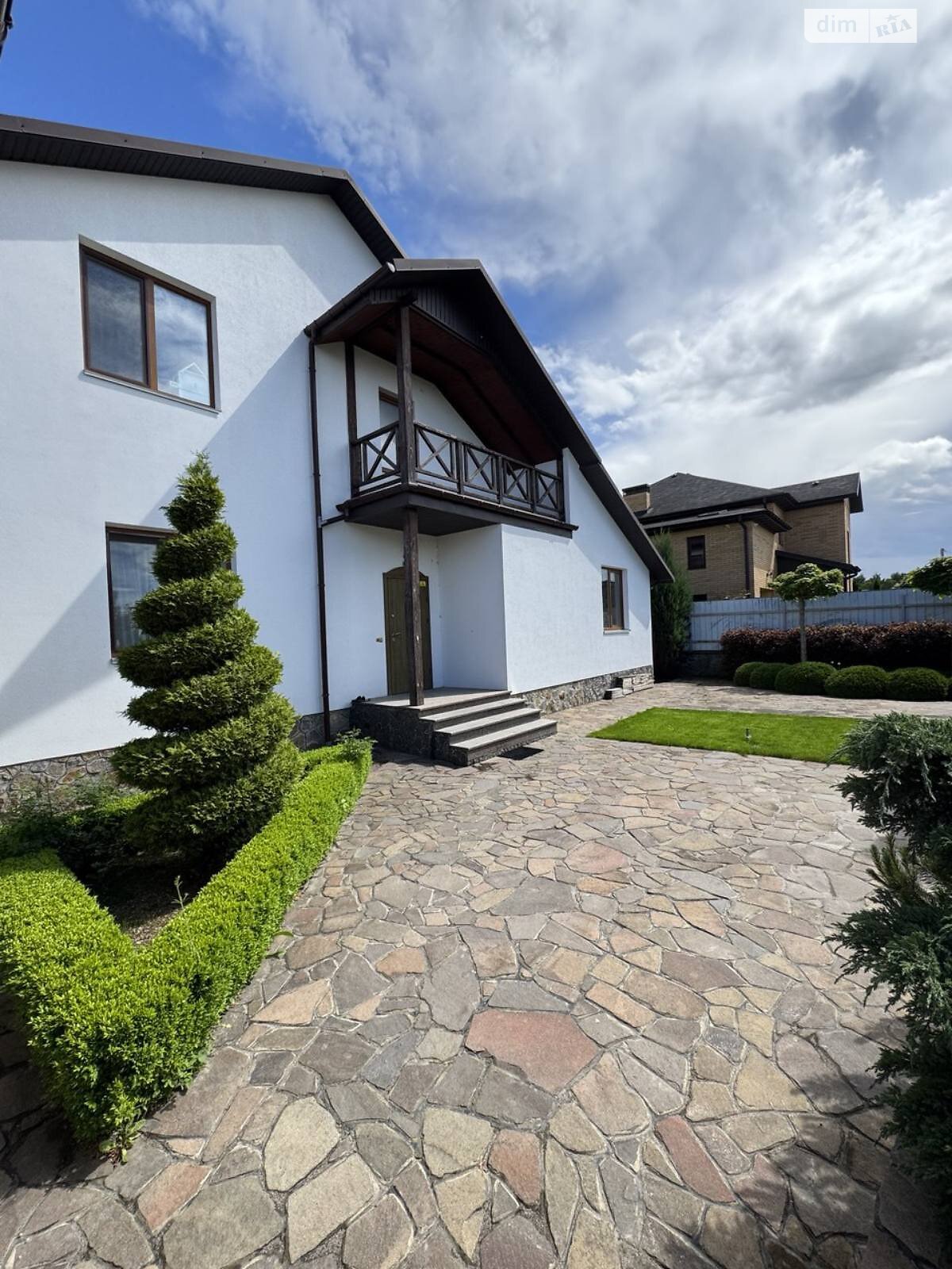 двоповерховий будинок з верандою, 250 кв. м, цегла. Продаж в Пирогові, район Пирогів фото 1 двоповерховий будинок з верандою, 250 кв. м, цегла. Продаж в Пирогові, район Пирогів фото 1