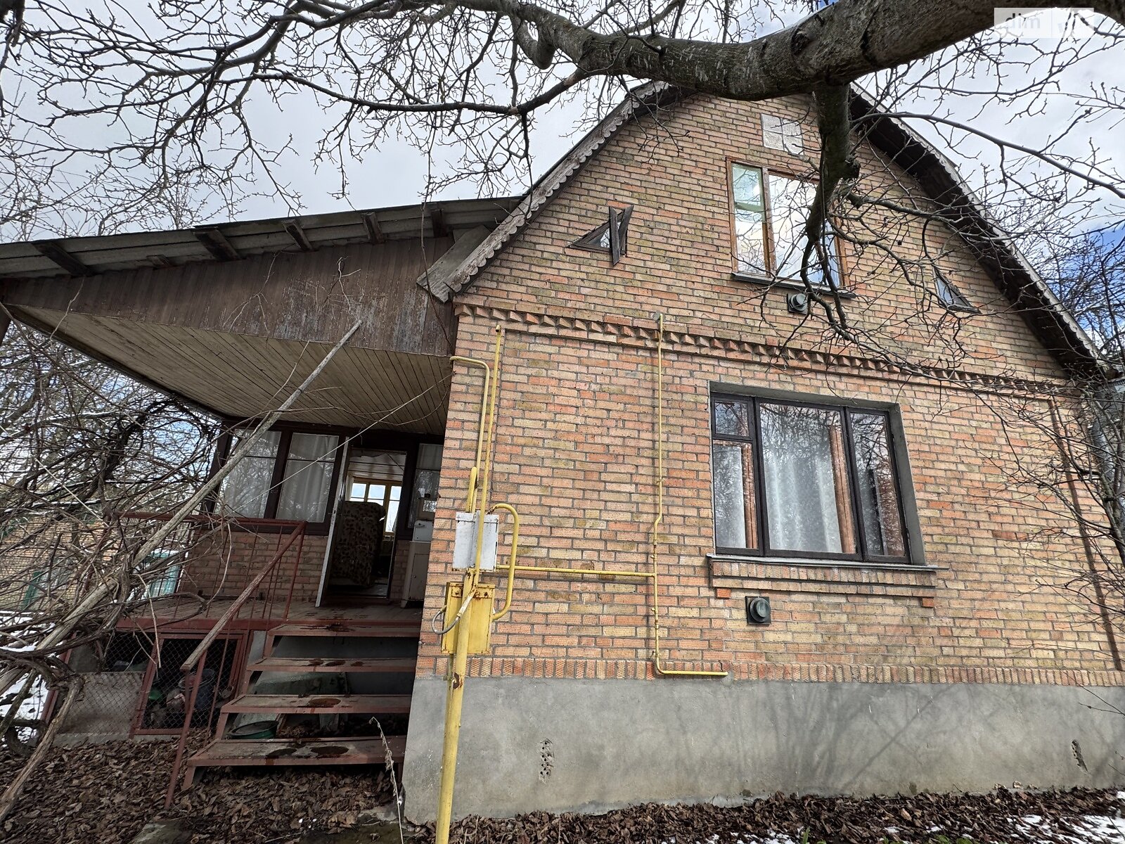 двухэтажный дом с верандой, 93 кв. м, кирпич. Продажа в Пироговцах фото 1 двухэтажный дом с верандой, 93 кв. м, кирпич. Продажа в Пироговцах фото 1