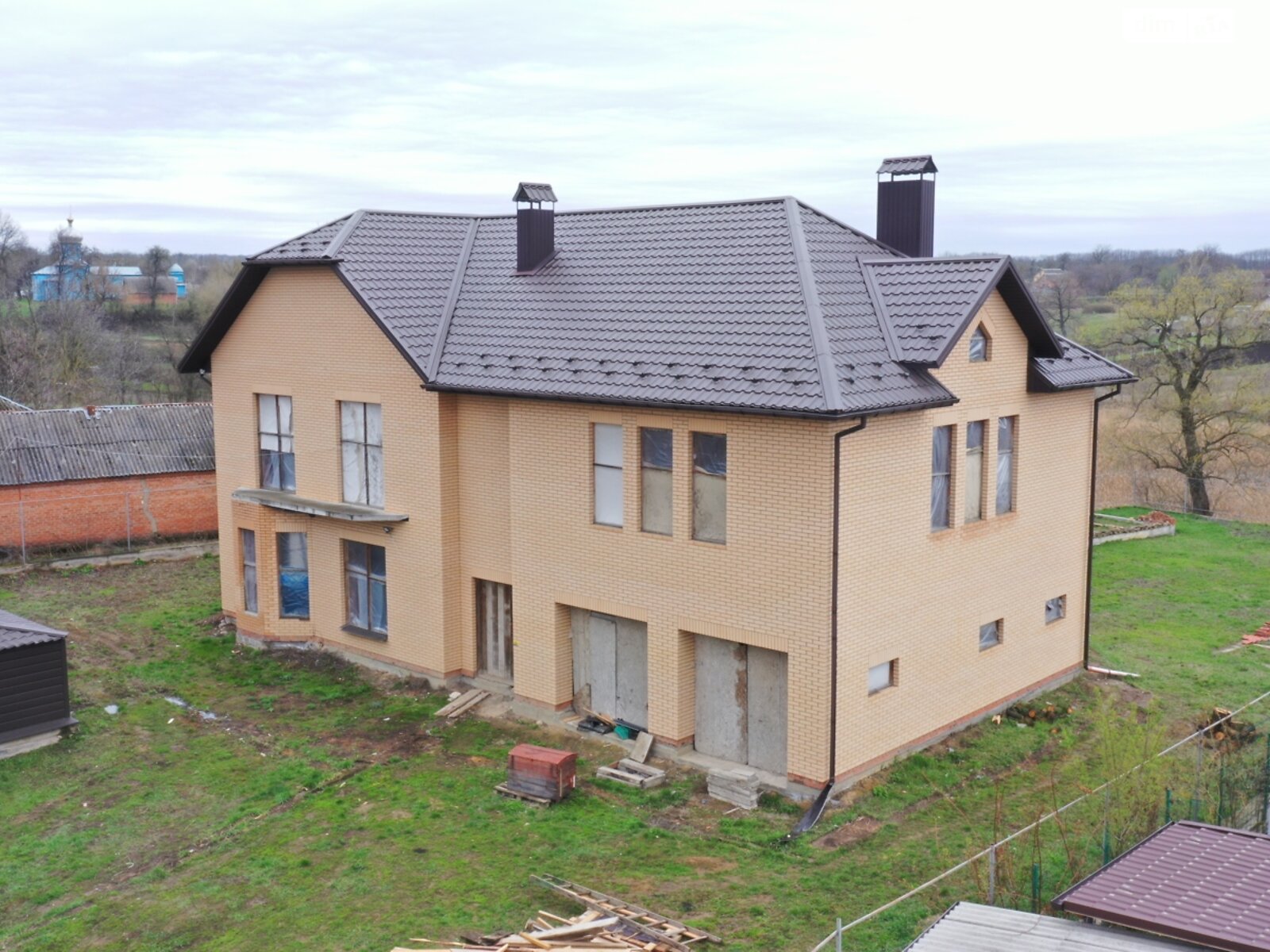 двоповерховий будинок, 430 кв. м, цегла. Продаж у Писарівці фото 1 двоповерховий будинок, 430 кв. м, цегла. Продаж у Писарівці фото 1