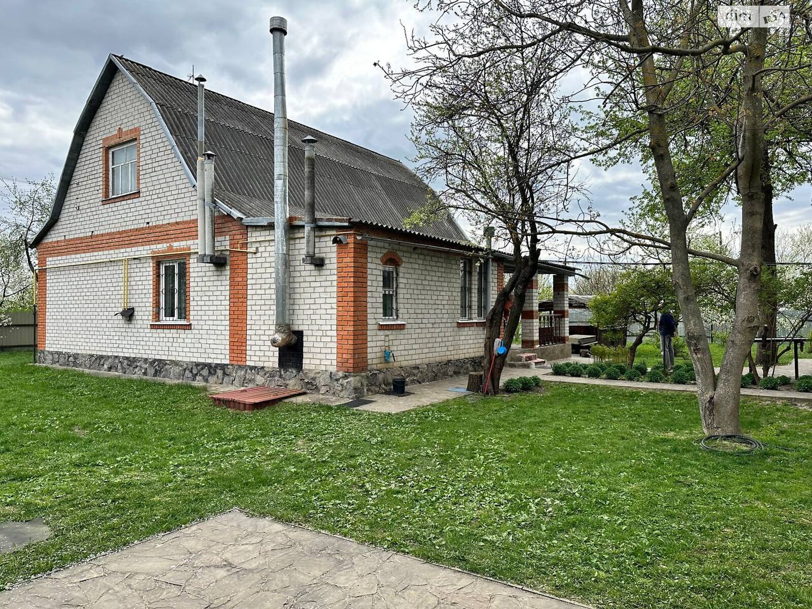 двухэтажный дом с ремонтом, 98 кв. м, кирпич. Продажа в Писаревщине фото 1