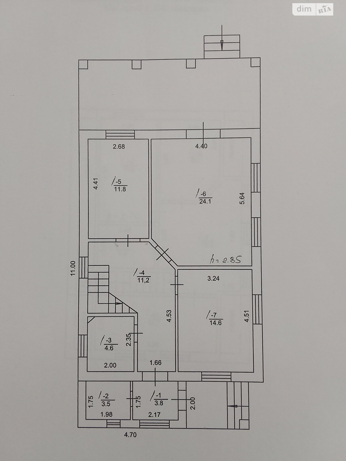 двухэтажный дом, 130 кв. м, пеноблок. Продажа в Плесецком фото 1