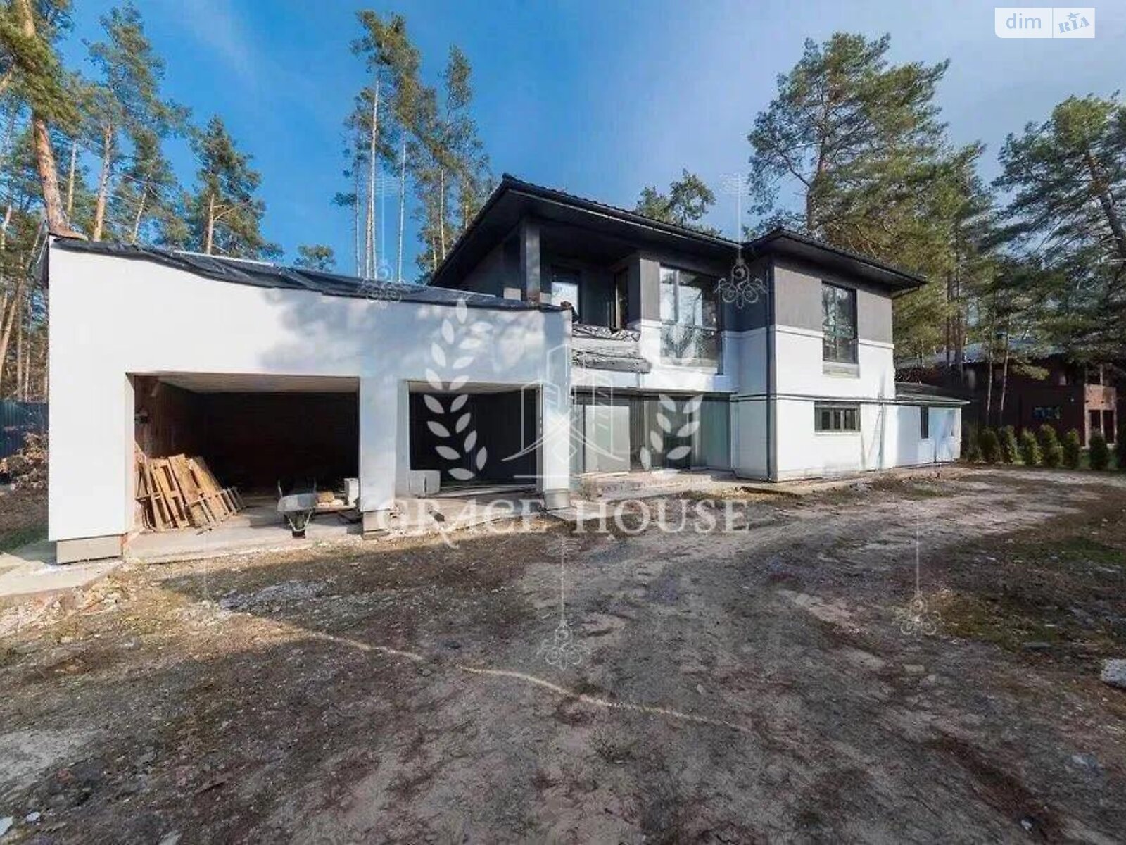 двухэтажный дом с верандой, 340 кв. м, кирпич. Продажа в Плютах фото 1 двухэтажный дом с верандой, 340 кв. м, кирпич. Продажа в Плютах фото 1
