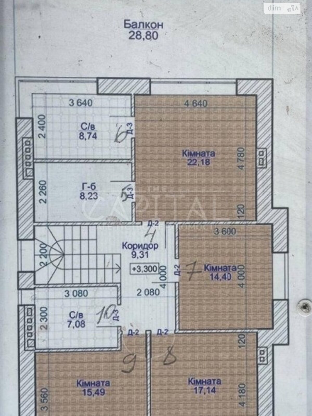 двоповерховий будинок, 250 кв. м, цегла. Продаж у Плютах фото 1