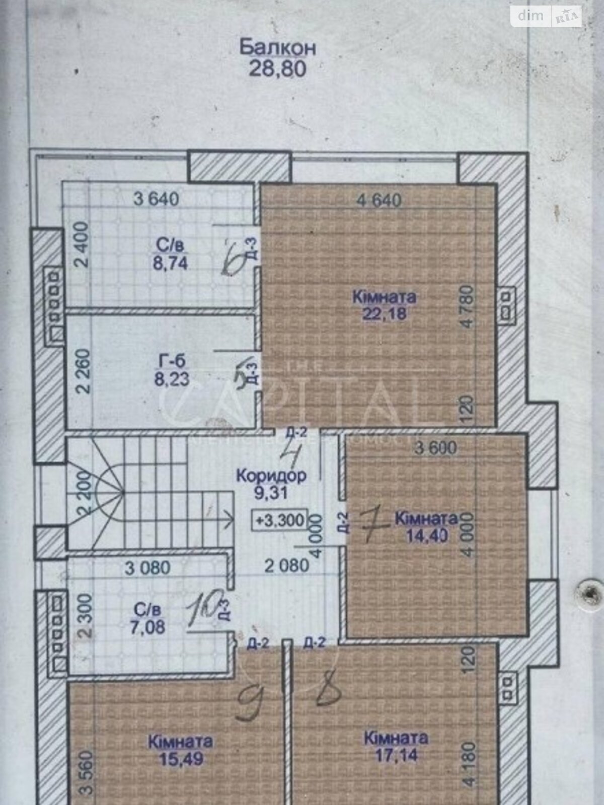 двоповерховий будинок, 250 кв. м, кирпич. Продаж у Плютах фото 1