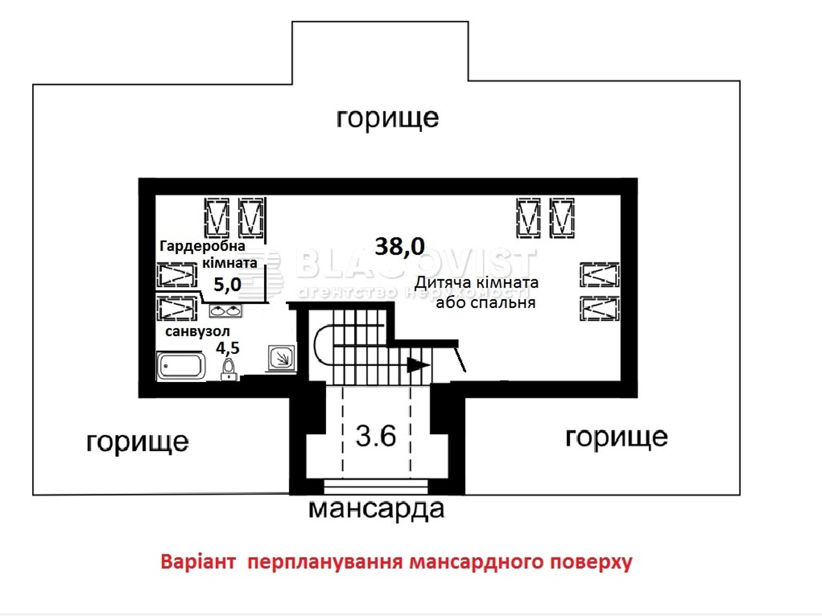 трехэтажный дом беседка, 470 кв. м, кирпич. Продажа в Плютах фото 1