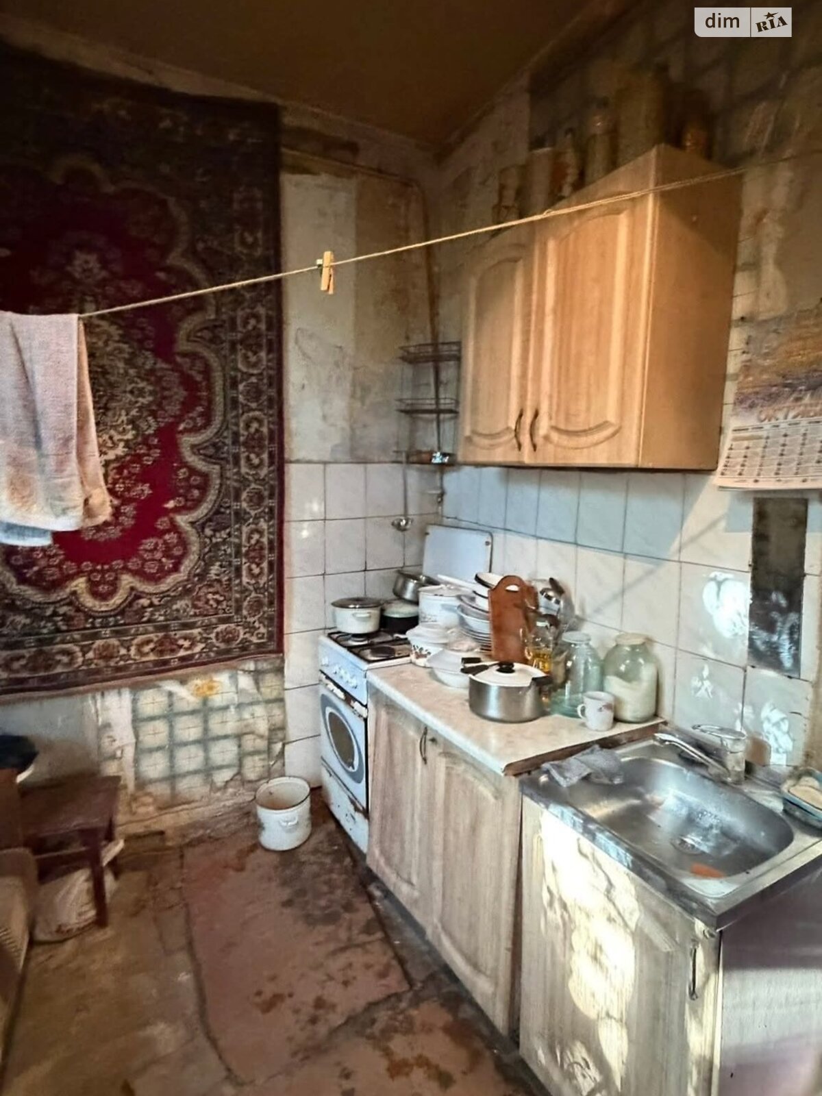 одноэтажный дом с гаражом, 106.5 кв. м, дерево и кирпич. Продажа в Почаеве фото 1