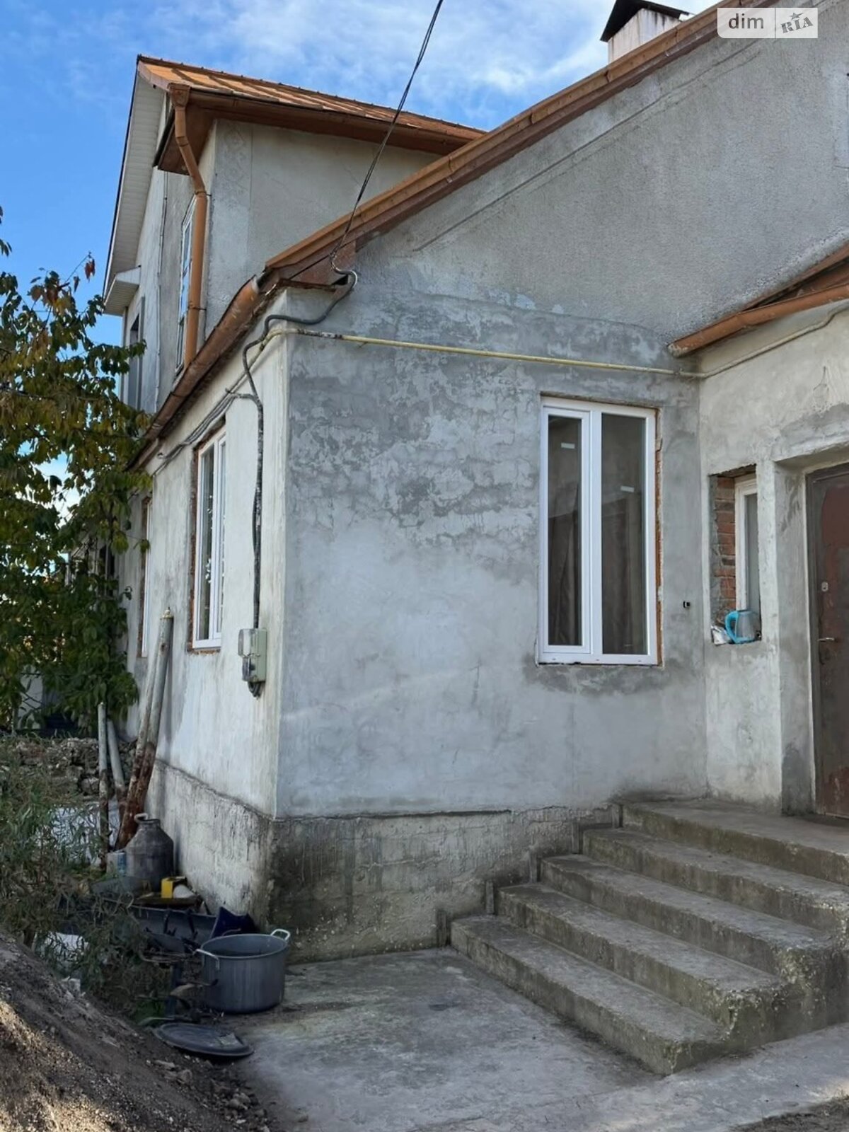 одноэтажный дом с гаражом, 106.5 кв. м, дерево и кирпич. Продажа в Почаеве фото 1