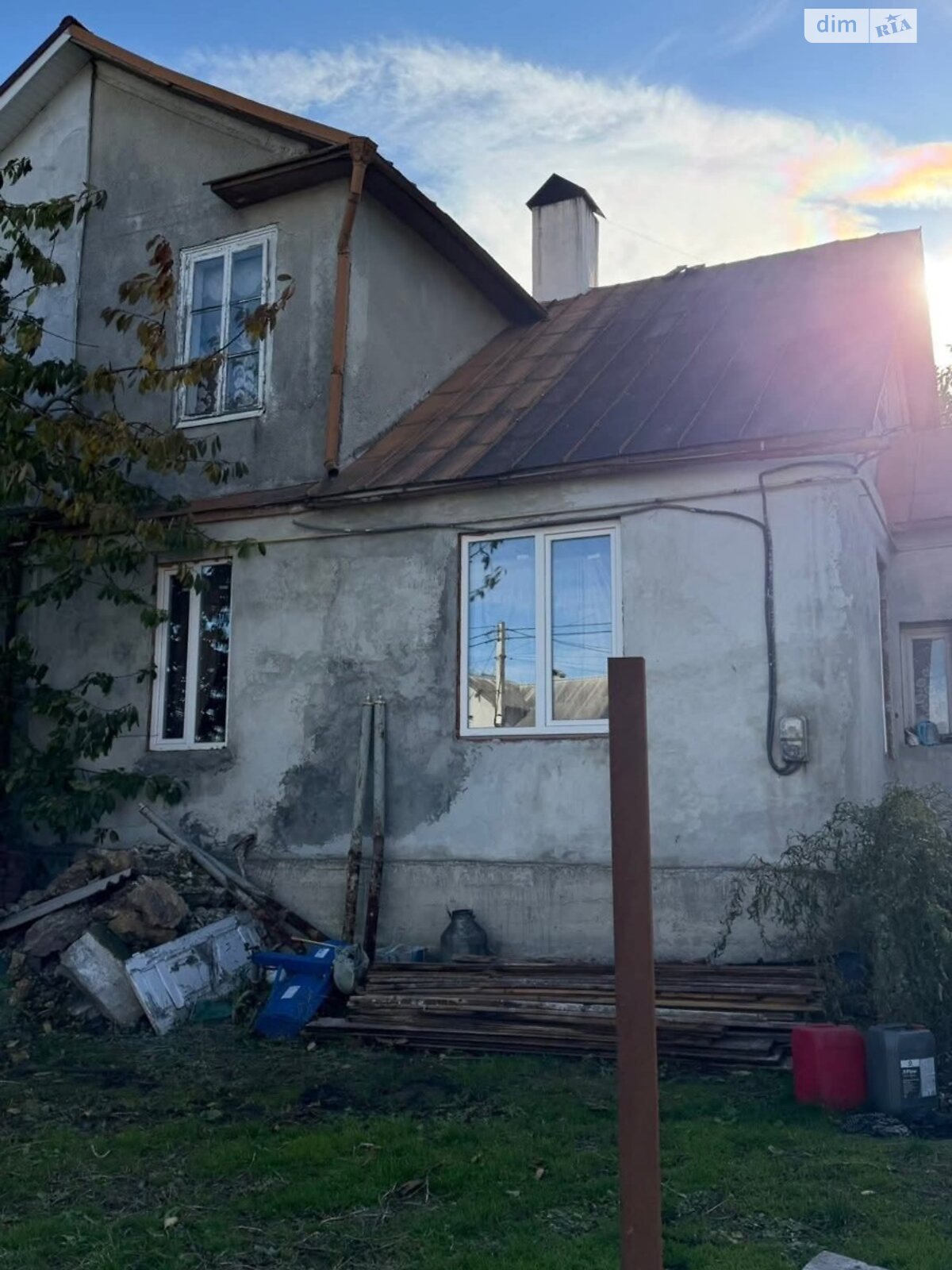 одноэтажный дом с гаражом, 106.5 кв. м, дерево и кирпич. Продажа в Почаеве фото 1