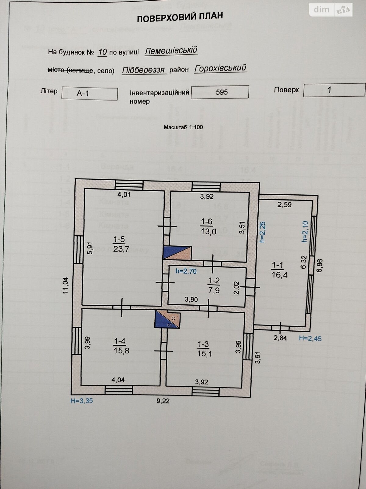 одноэтажный дом, 91.9 кв. м, кирпич. Продажа в Подберезье фото 1