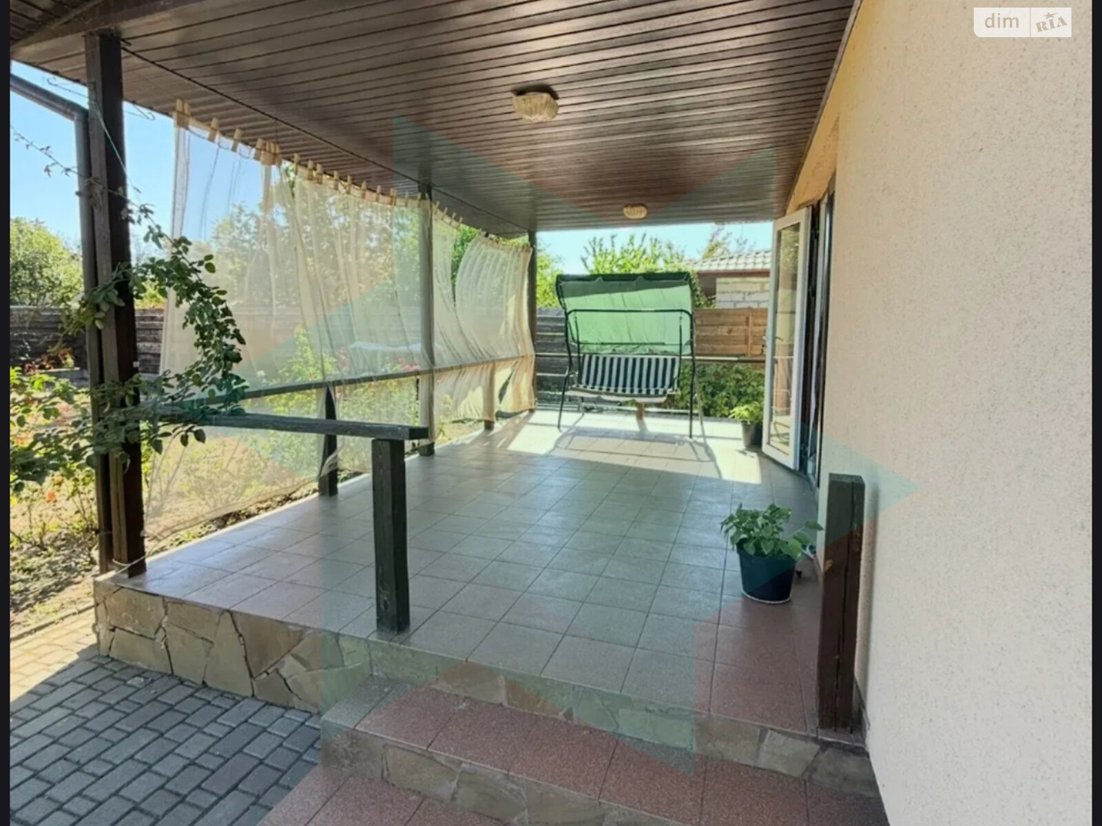 одноэтажный дом с верандой, 115 кв. м, кирпич. Продажа в Подгороднем фото 1