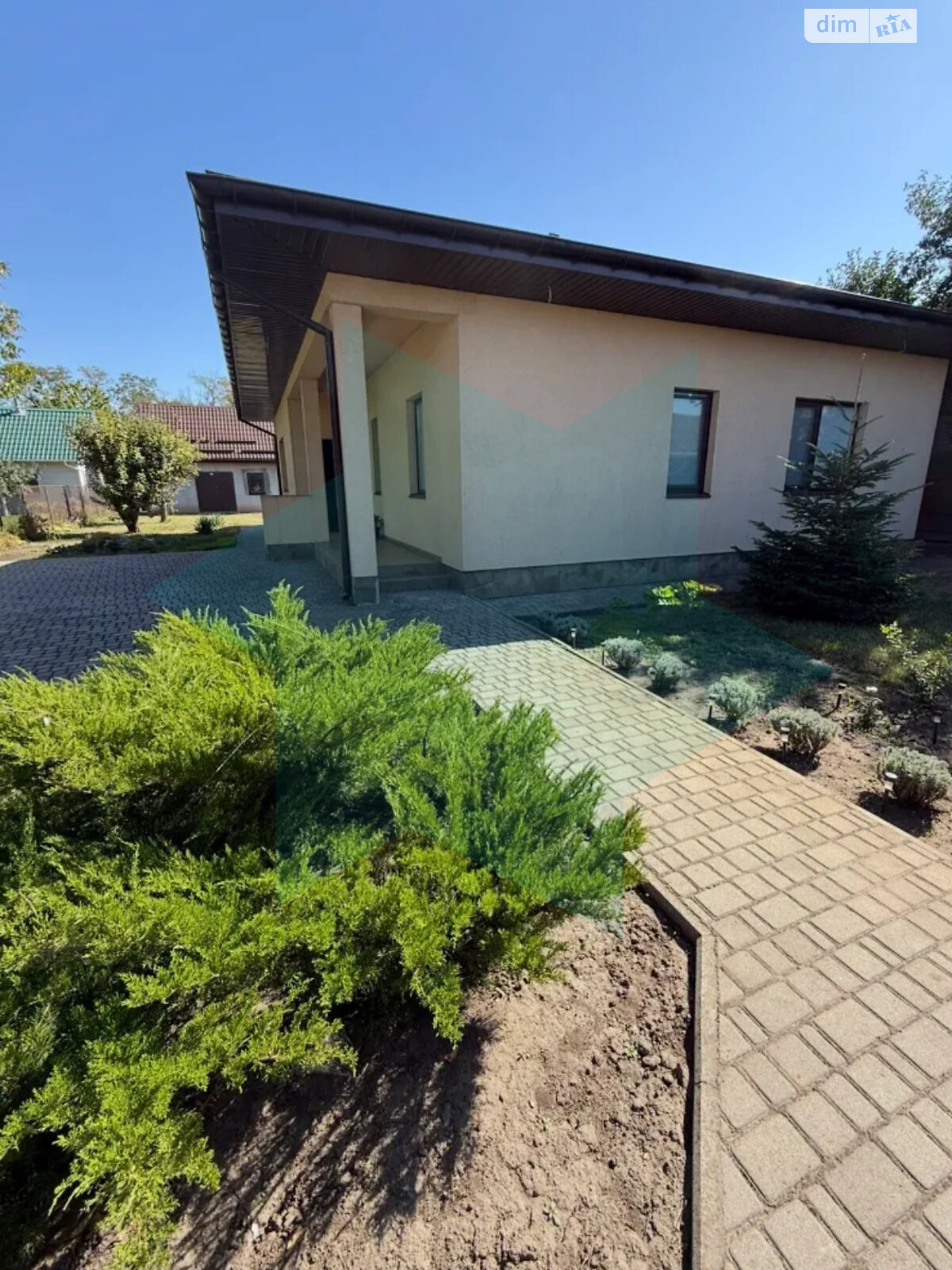 одноэтажный дом с верандой, 115 кв. м, кирпич. Продажа в Подгороднем фото 1